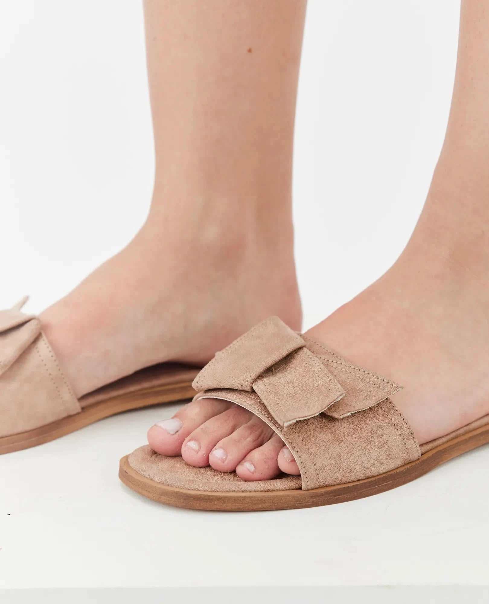 כפכפים שטוחים- ורד