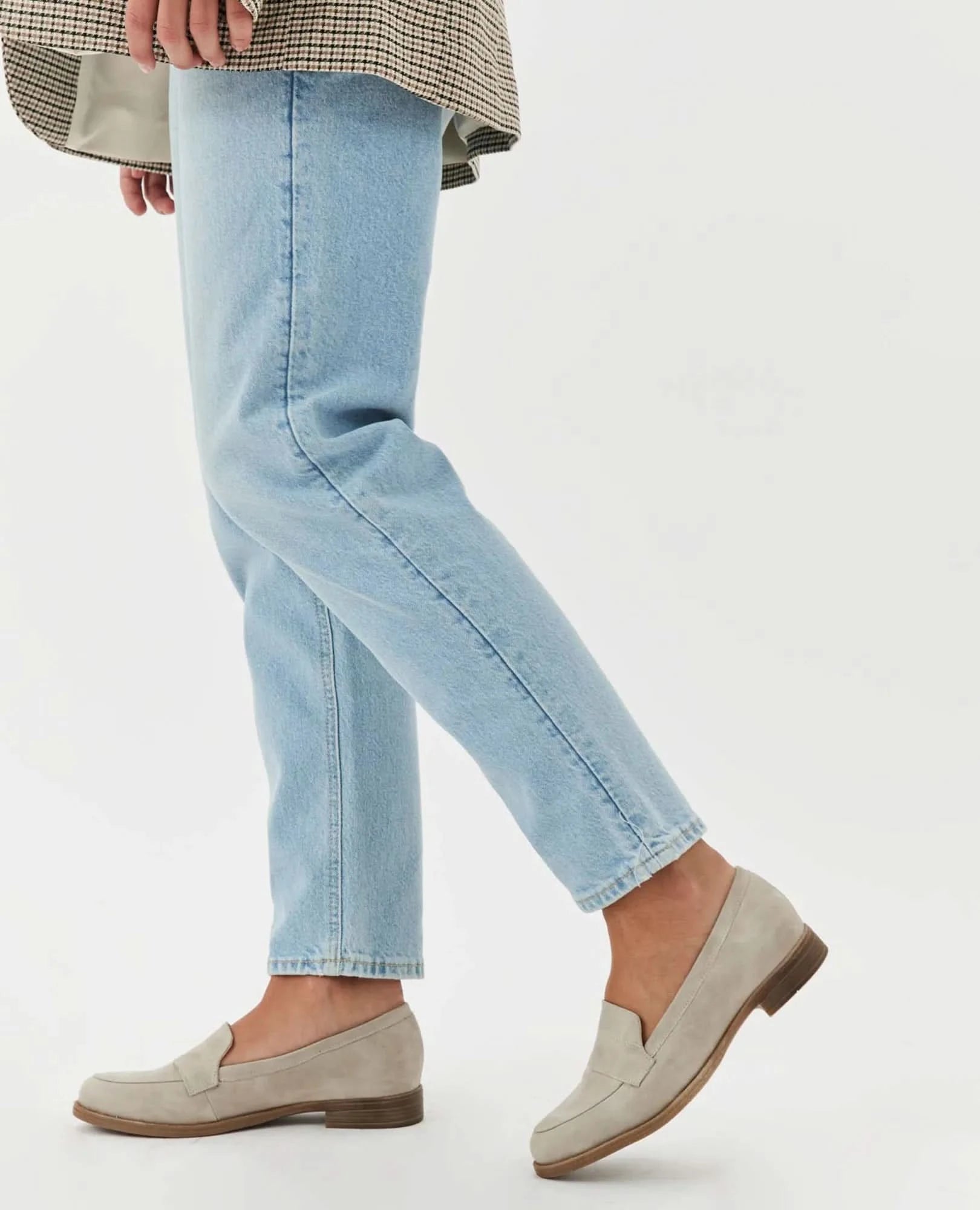 נעלי מוקסין טבעוניות- שילה - B Unique