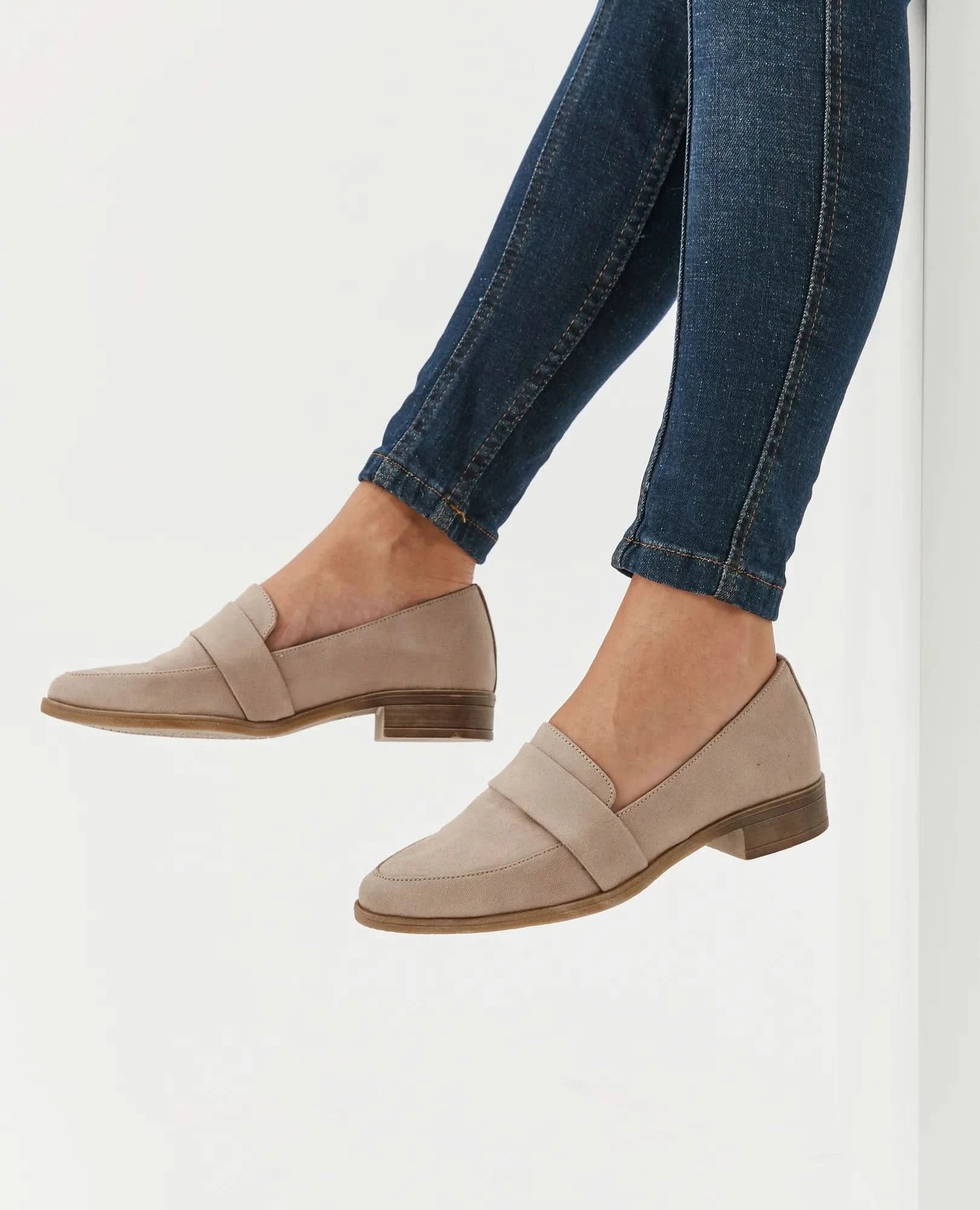 נעלי מוקסין טבעוניות- קטלין - B Unique