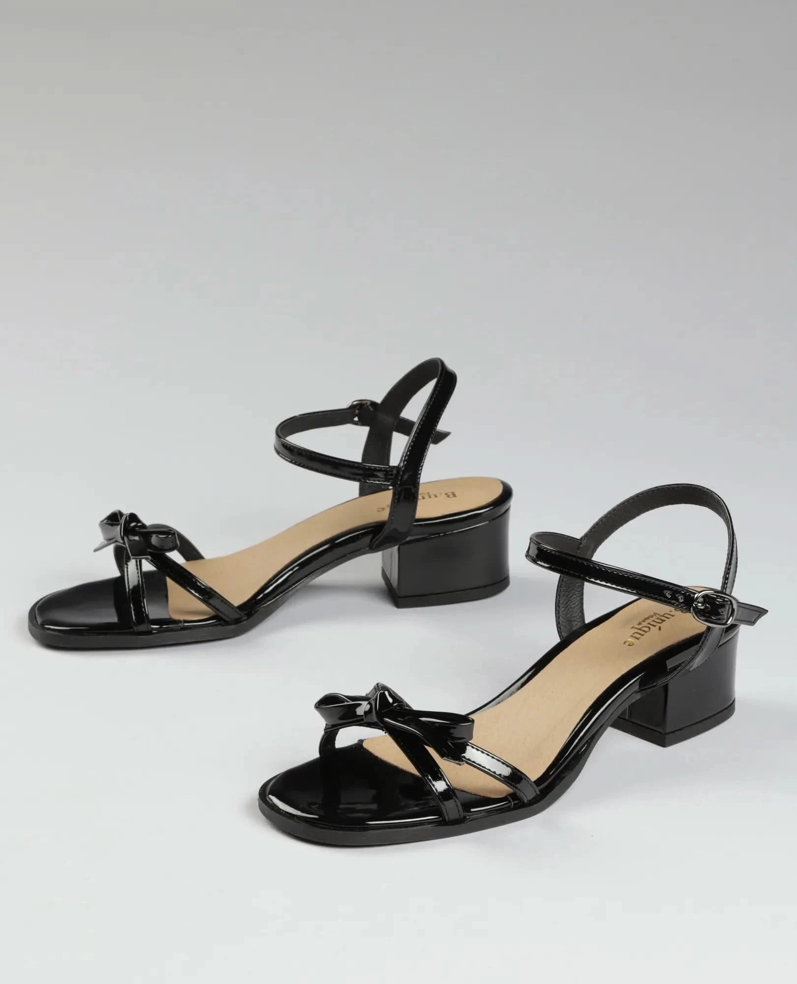 סנדלי עקב - אריאל - B Unique - סנדלים