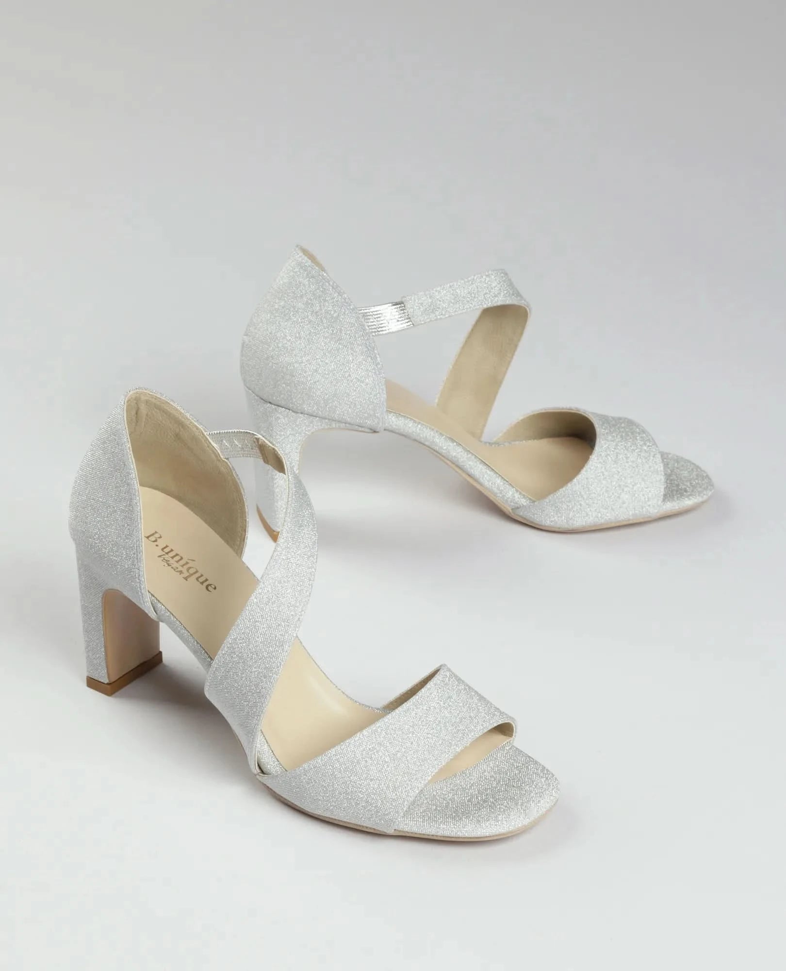 סנדלי עקב - איוונקה - B Unique - סנדלים