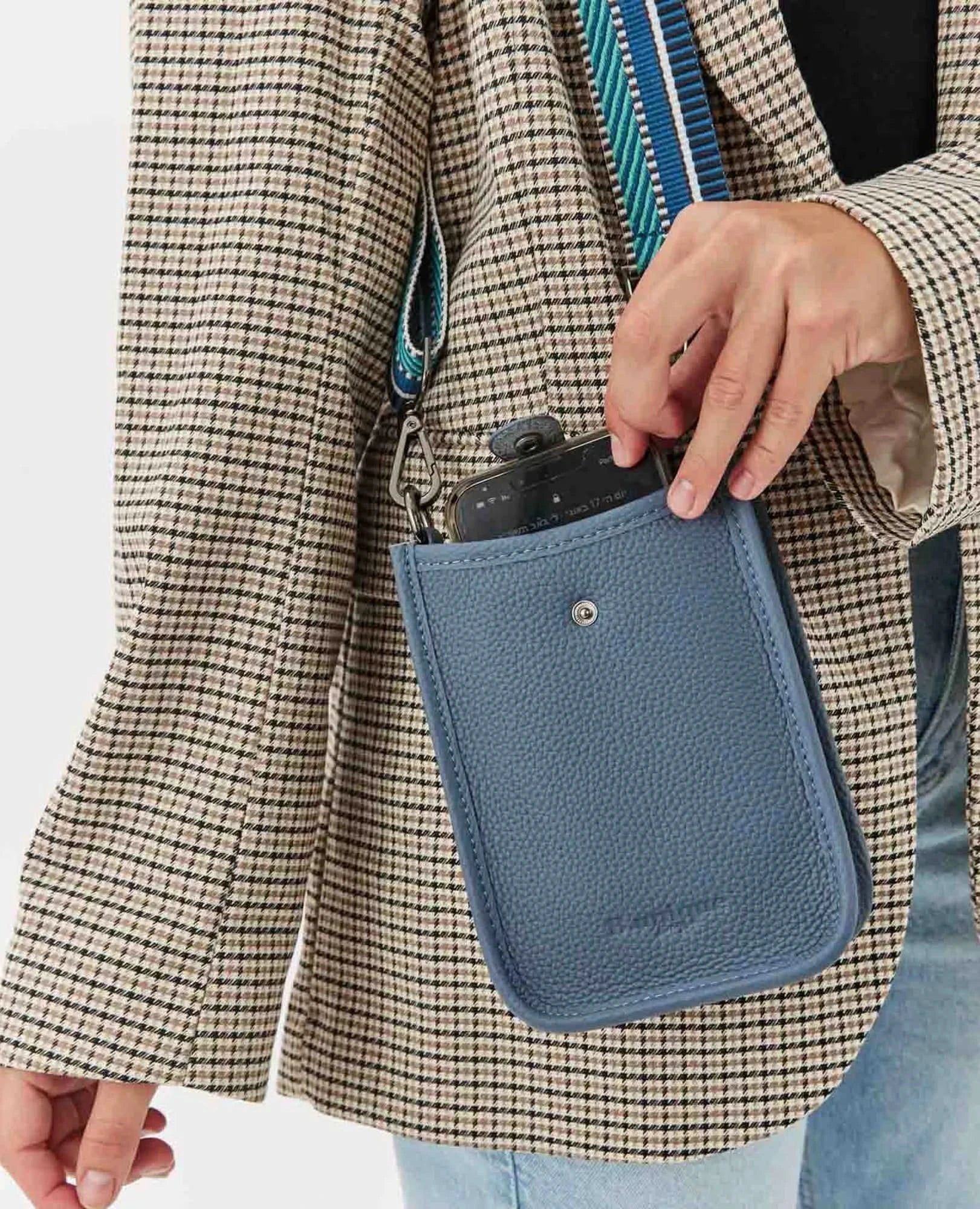 תיק עור לנייד - נורי - B Unique