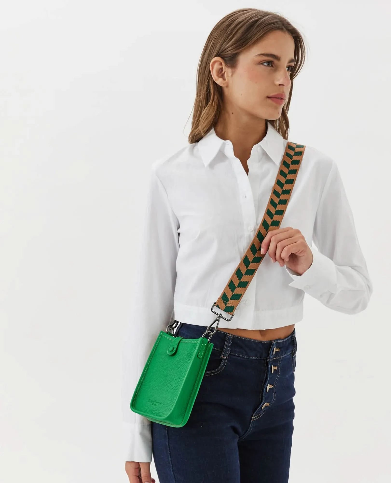 תיק עור לנייד - נורי - B Unique