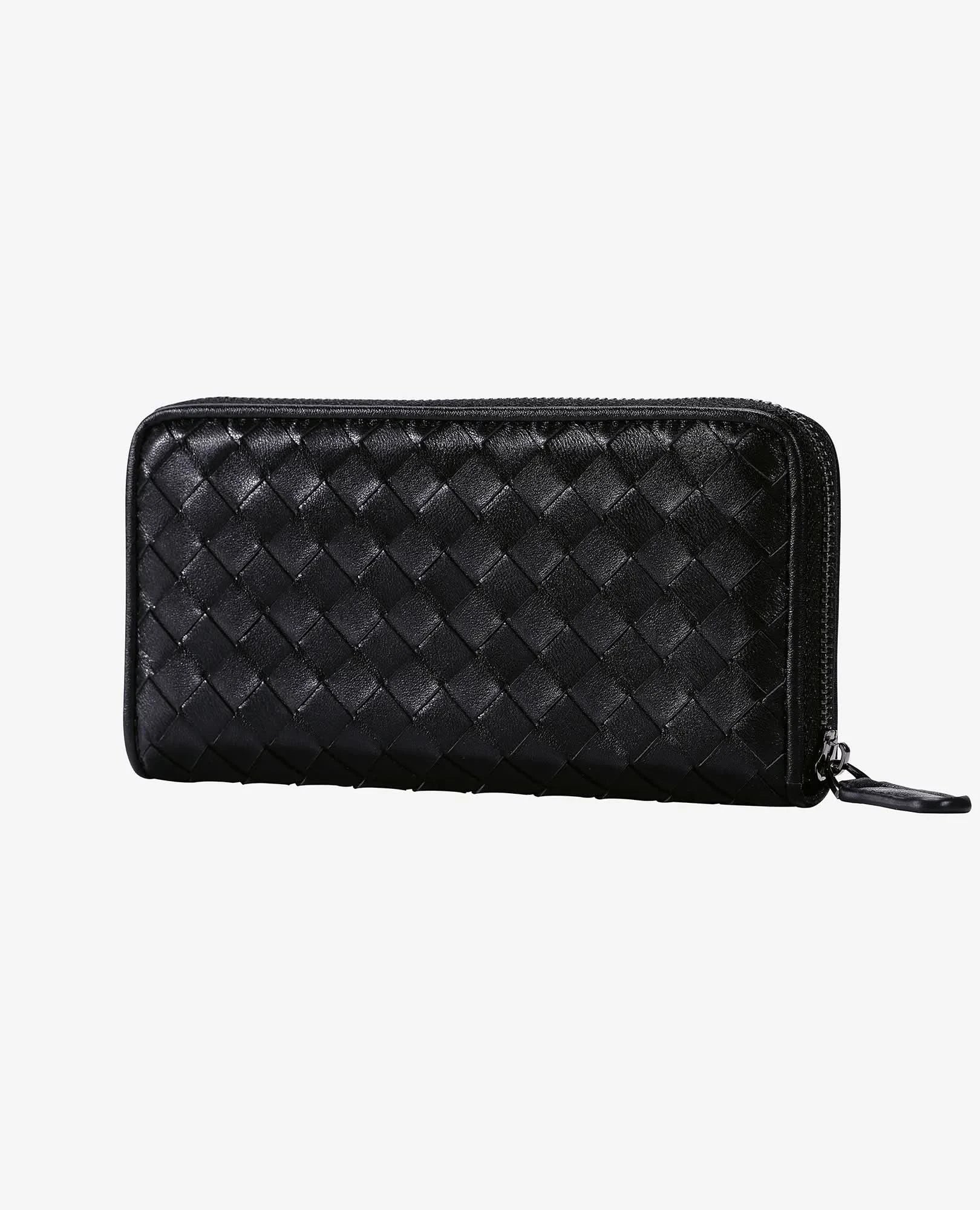 ארנק עור קלוע - כרמית - B Unique