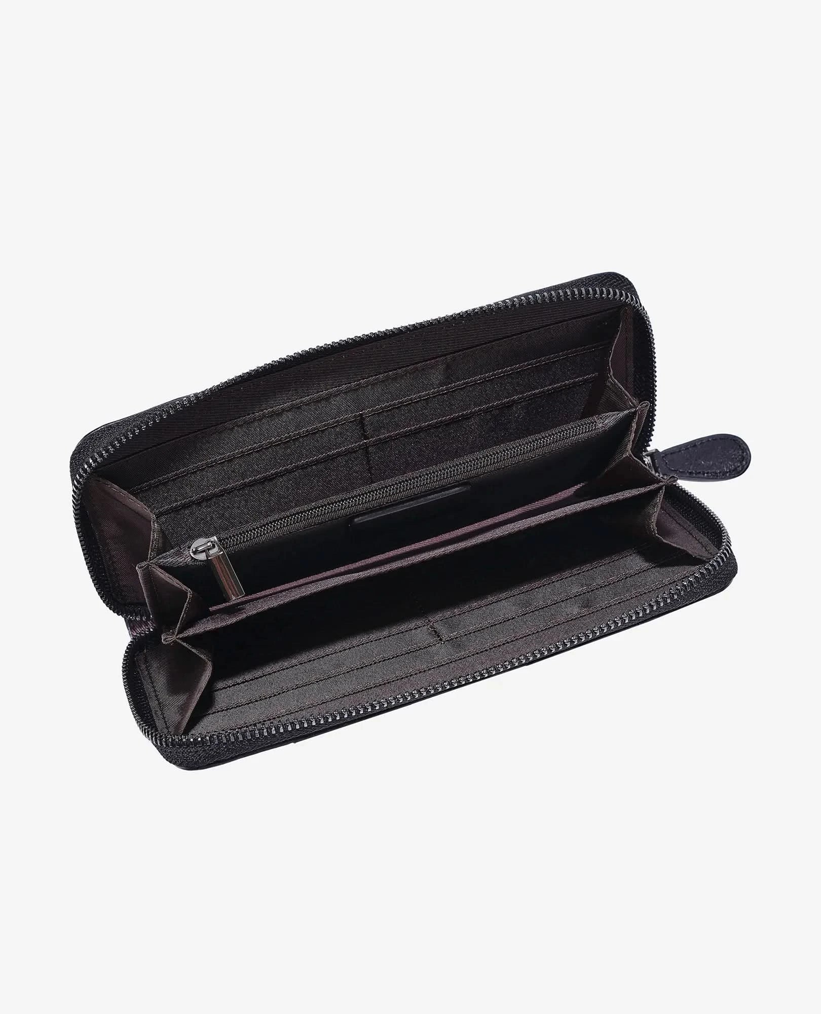 ארנק עור ריבועים- מירית- בי יוניק