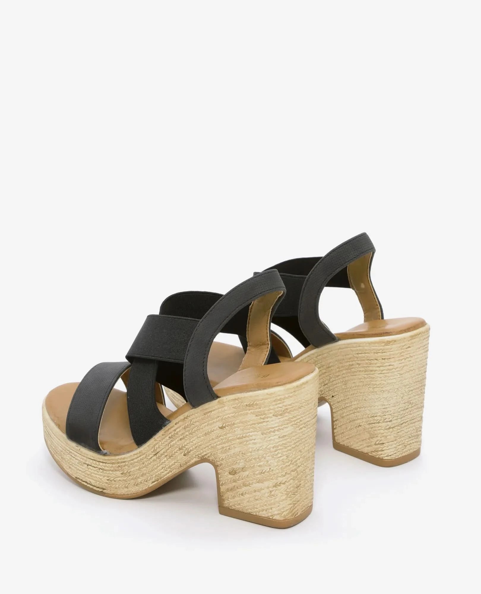 סנדלי עקב עם רצועות- רז