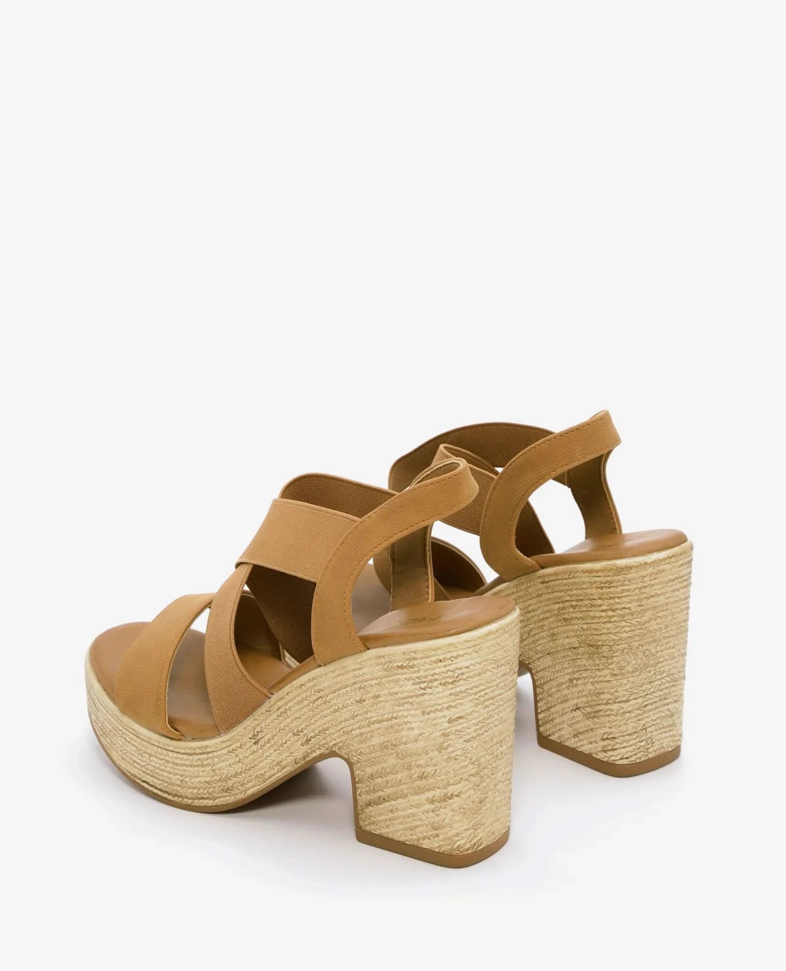 סנדלי עקב עם רצועות- רז