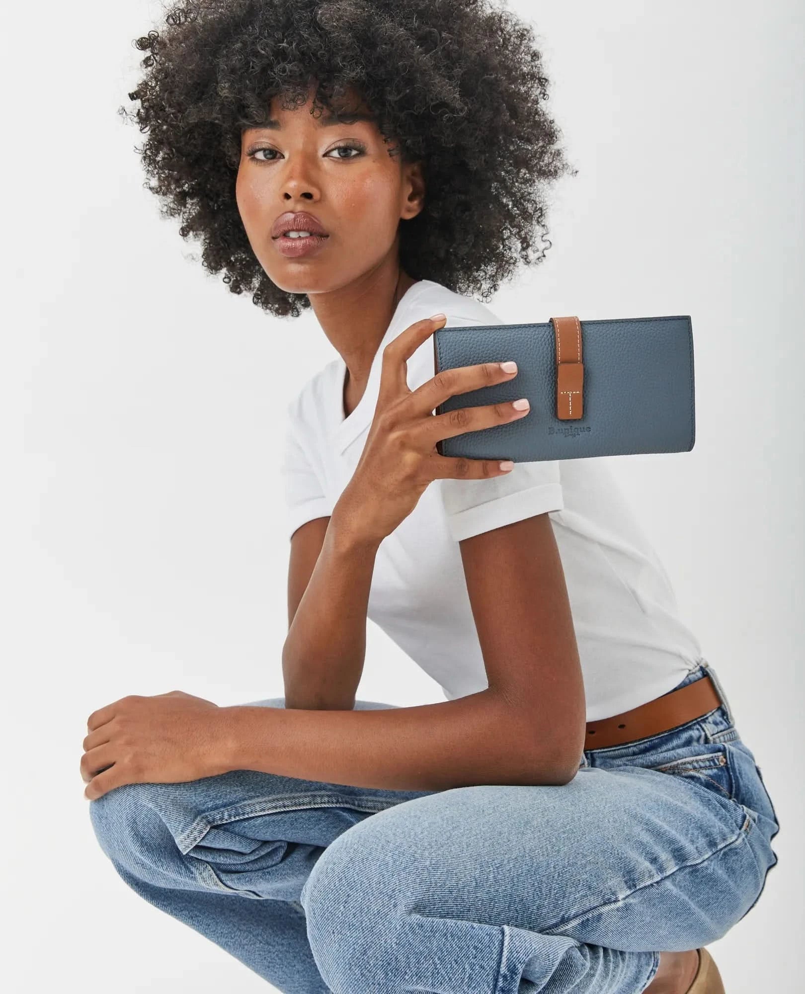 ארנק עור מלבני- עדי- בי יוניק