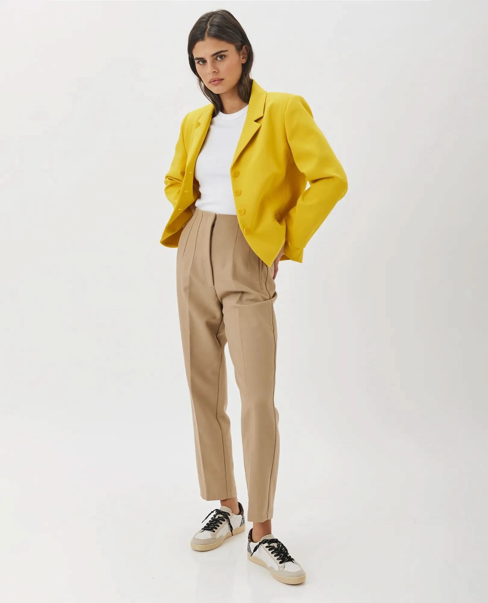 נעלי סניקרס שטוחות - דגם יובל - בי יוניק