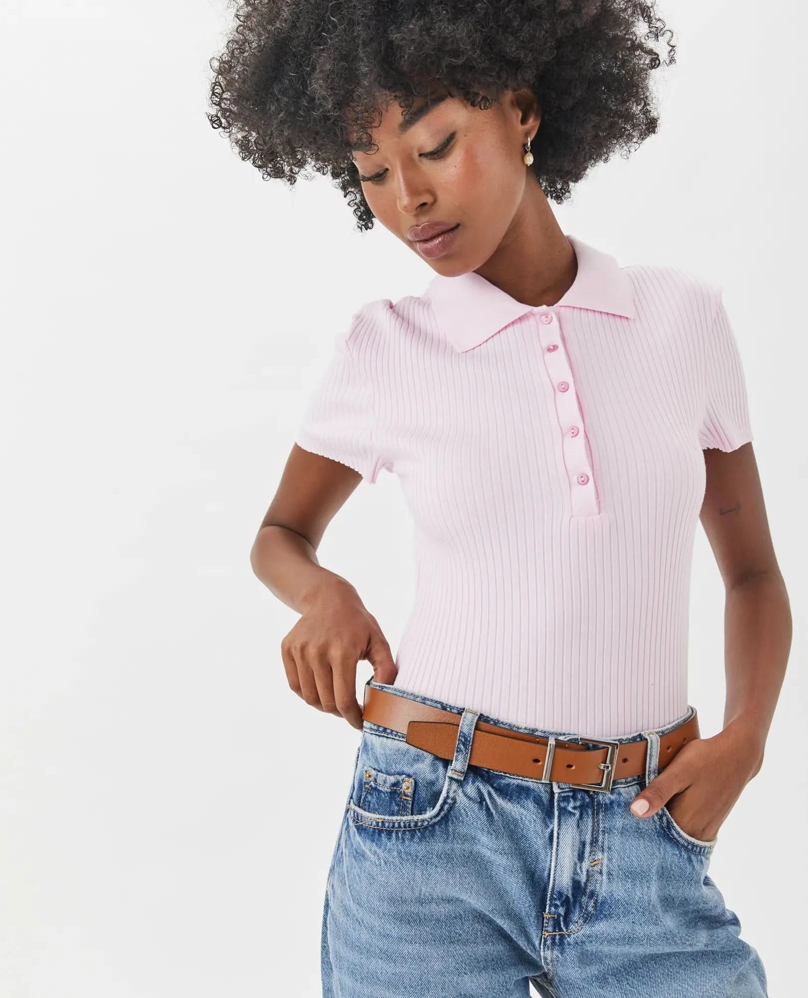 חגורת עור 3 ס"מ