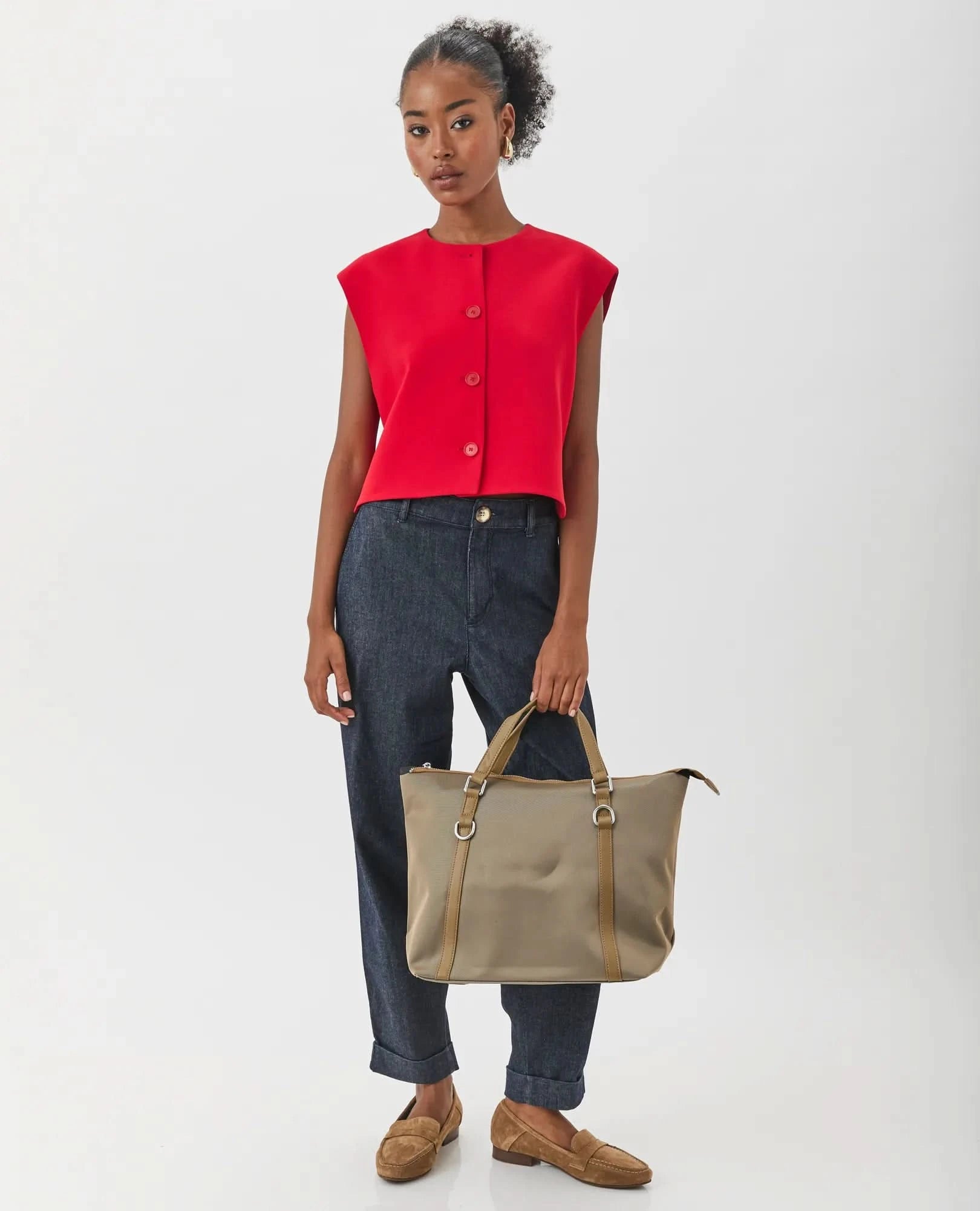 תיק צד ניילון