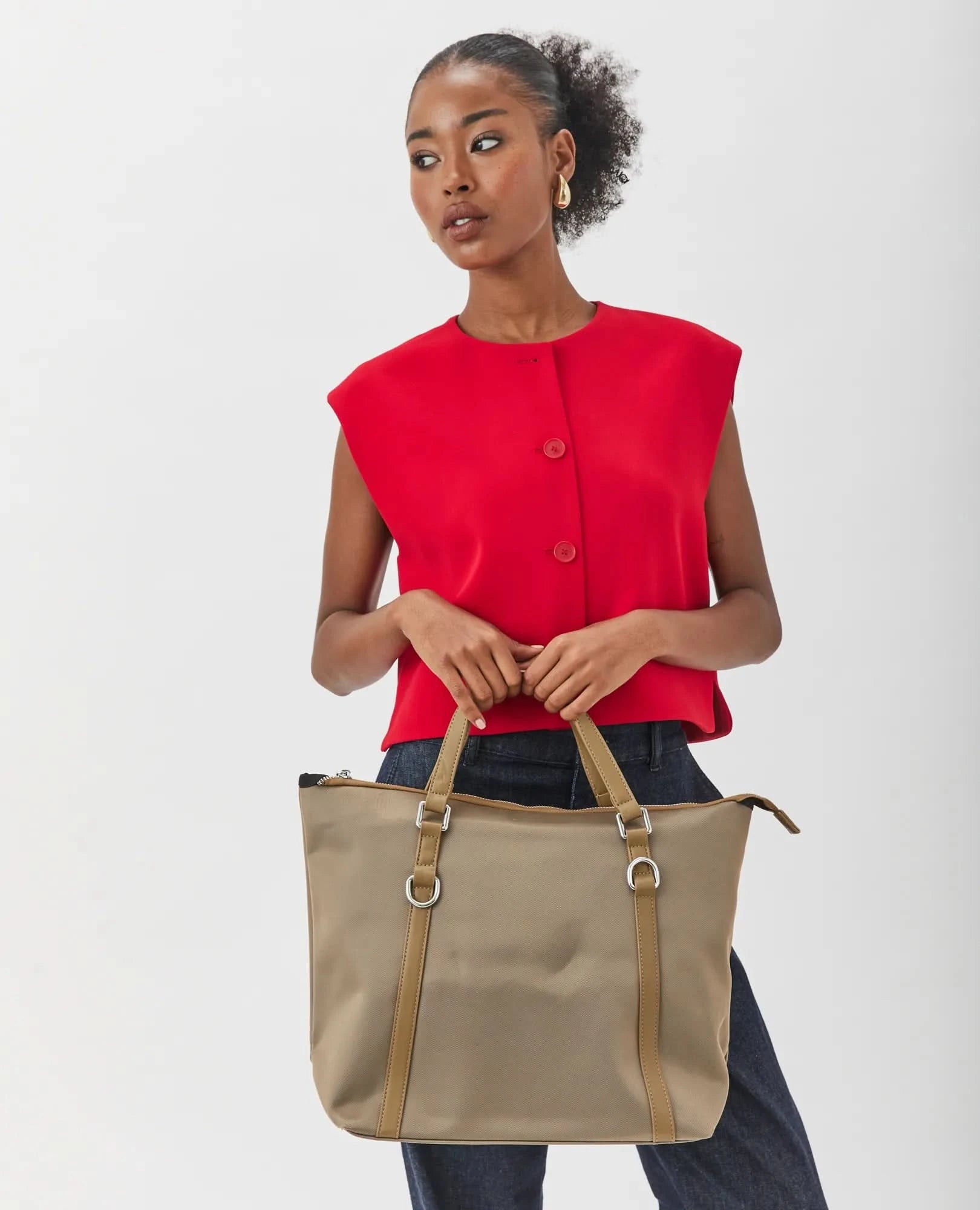 תיק צד ניילון