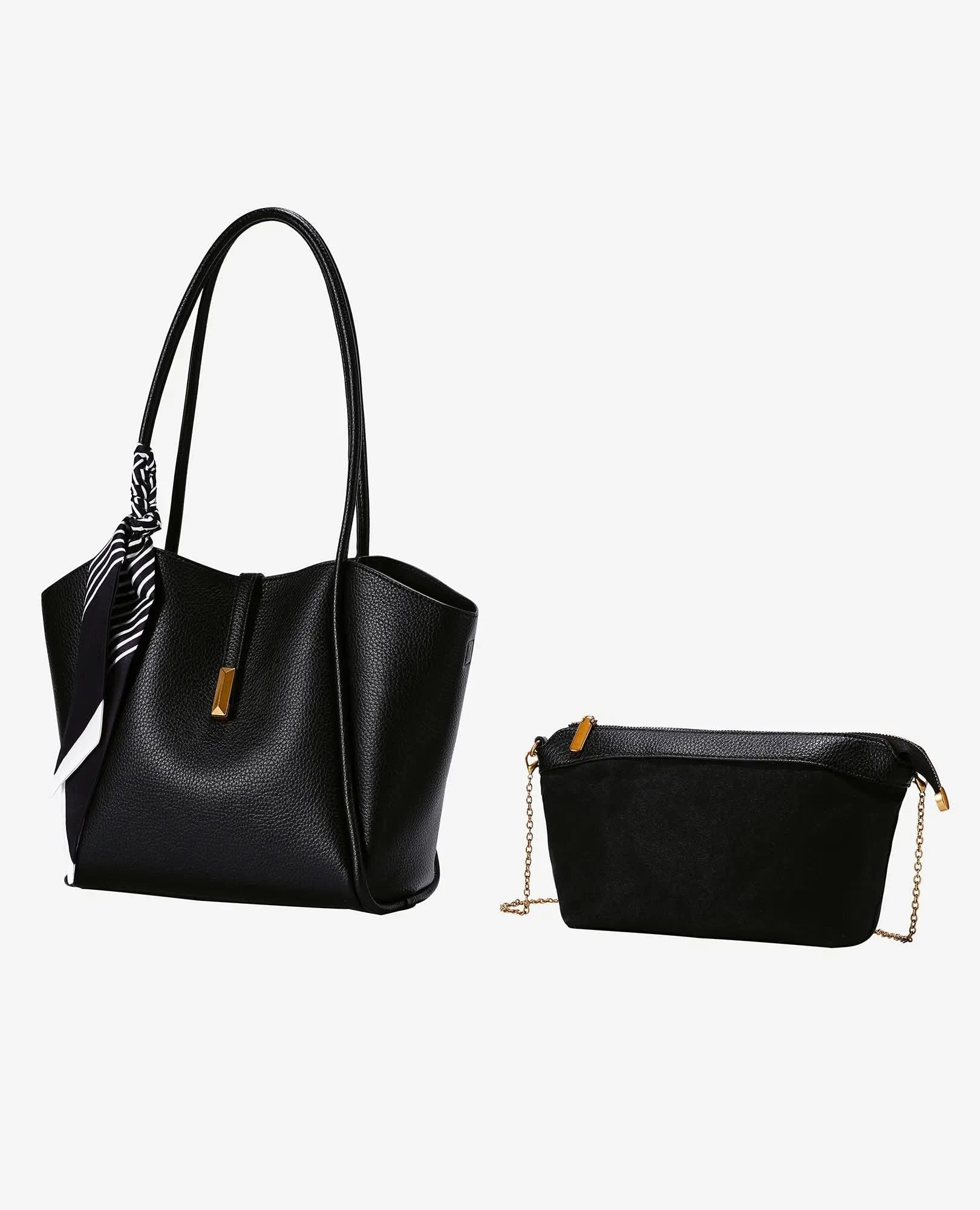 תיק צד/כתף אבזם ומטפחת