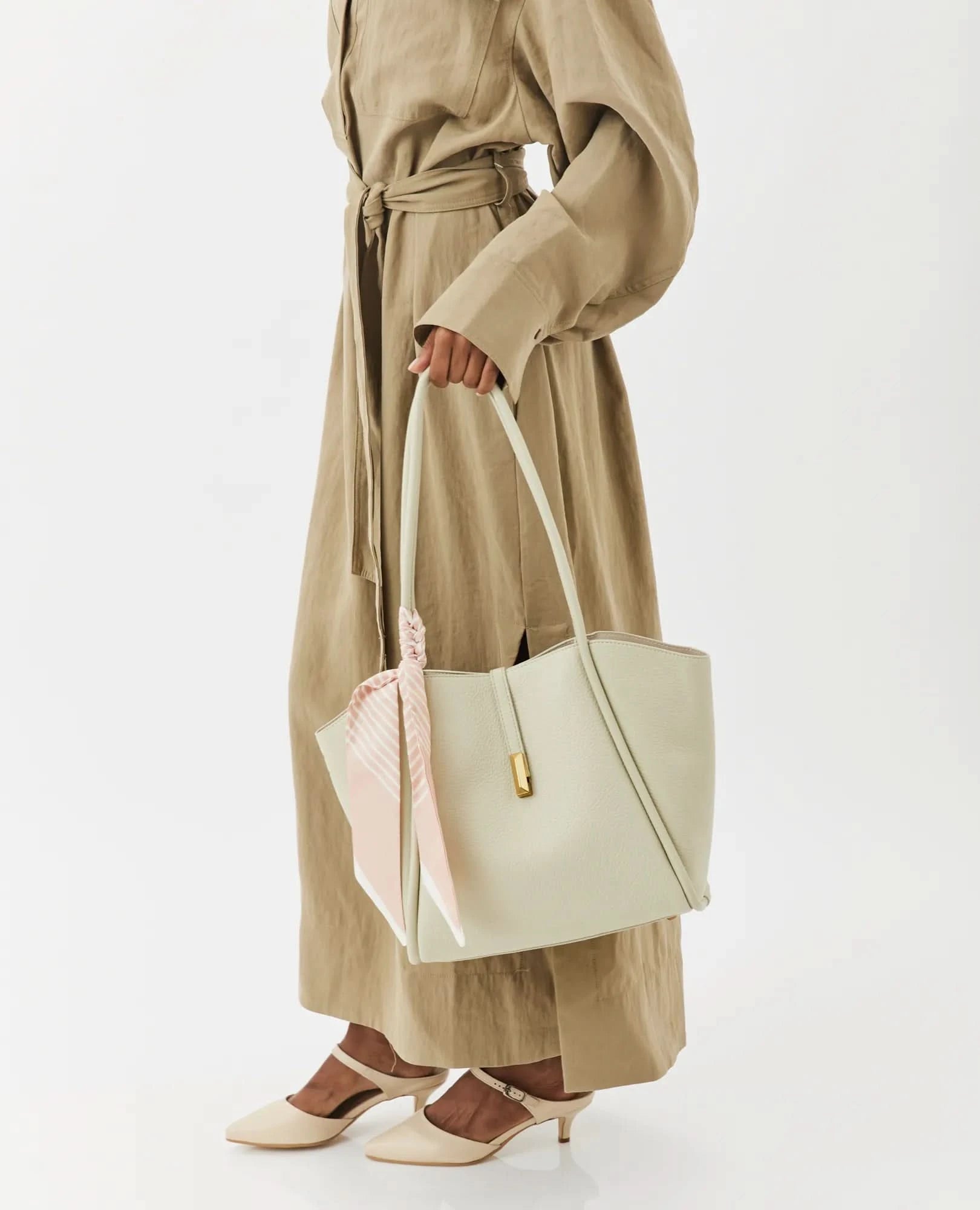 תיק צד/כתף אבזם ומטפחת