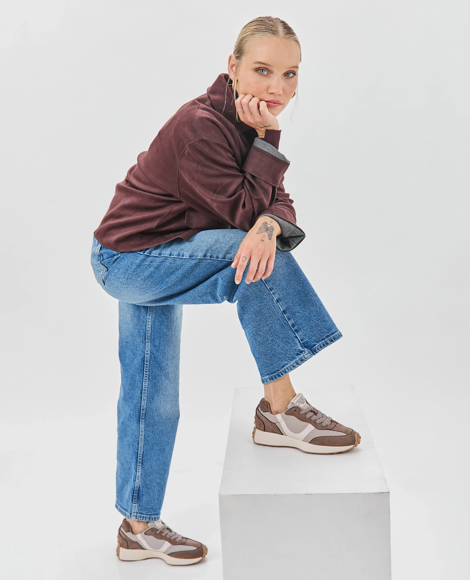 נעלי סניקרס - דני - B Unique - סניקרס