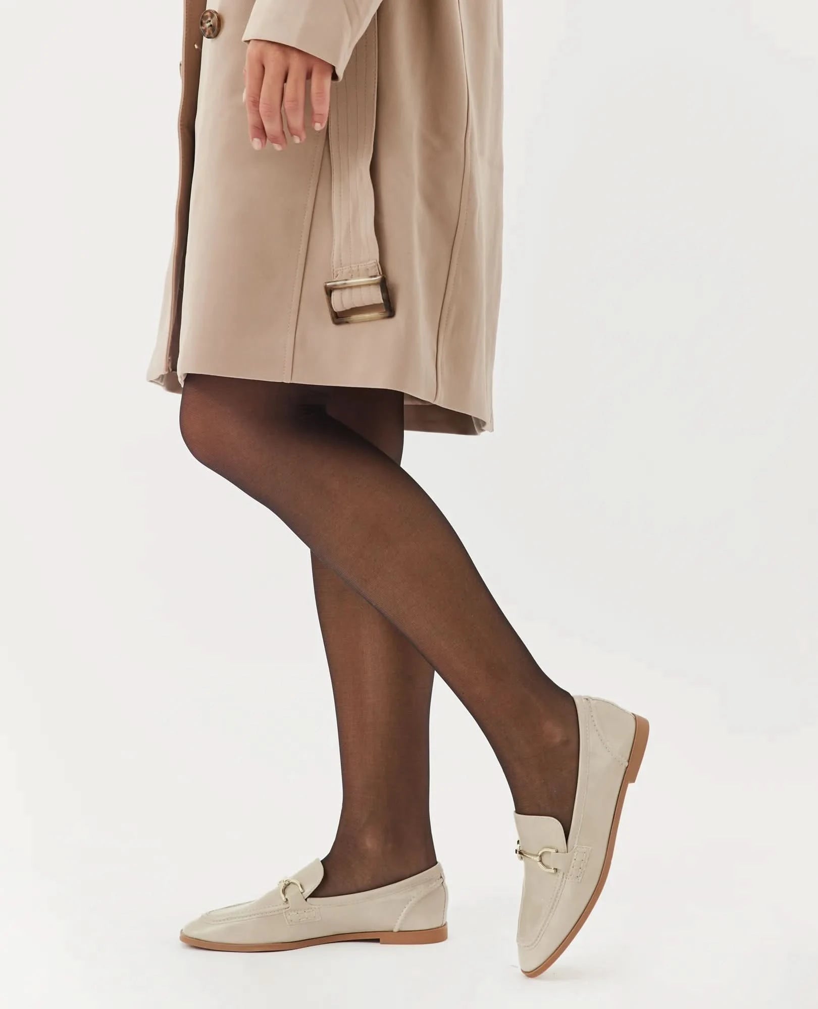 נעלי מוקסין שטוחות- לי