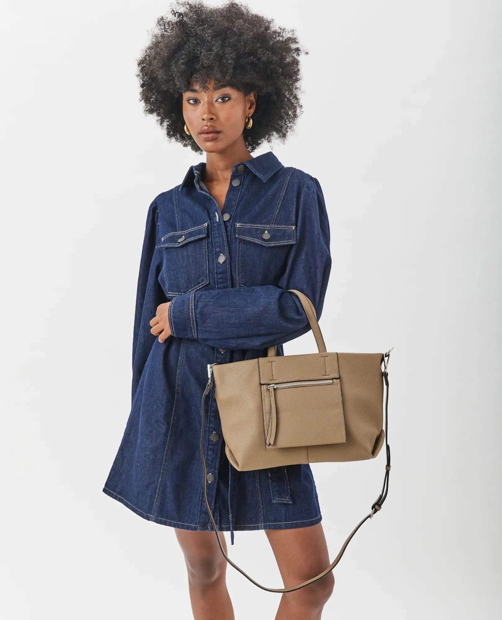 תיק צד/כתף תא קדמי