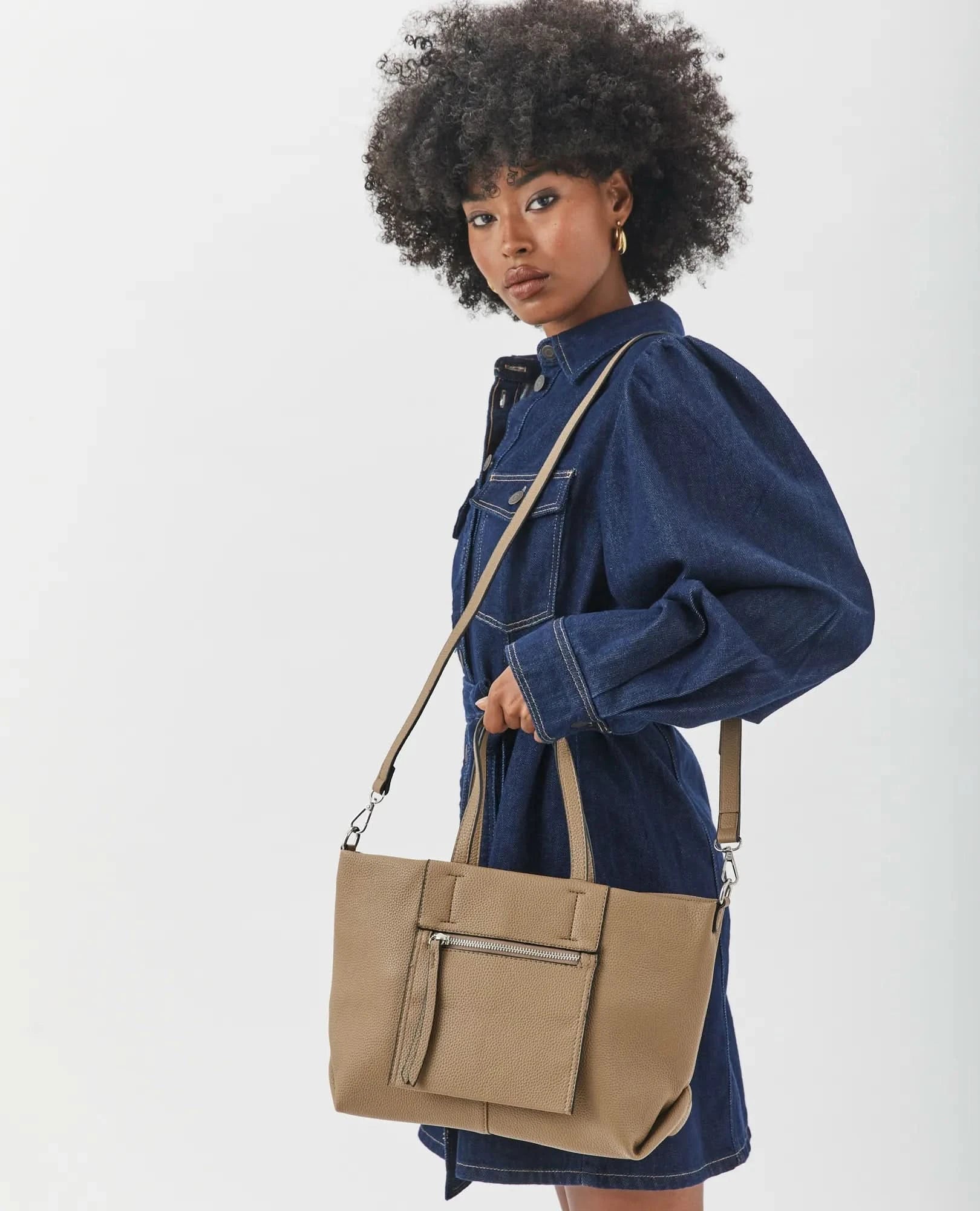 תיק צד/כתף תא קדמי