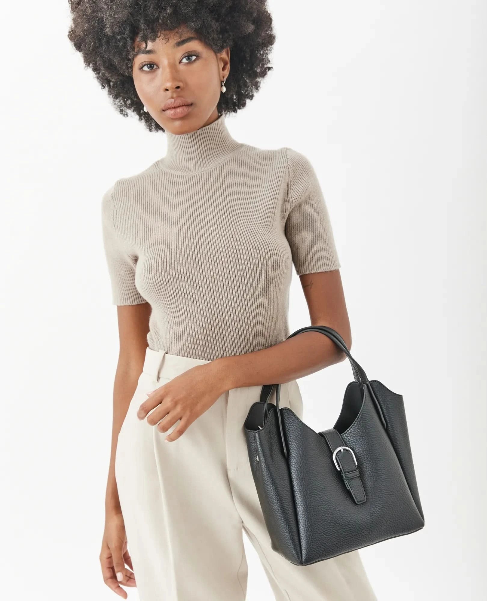 תיק צד אבזם חגורה