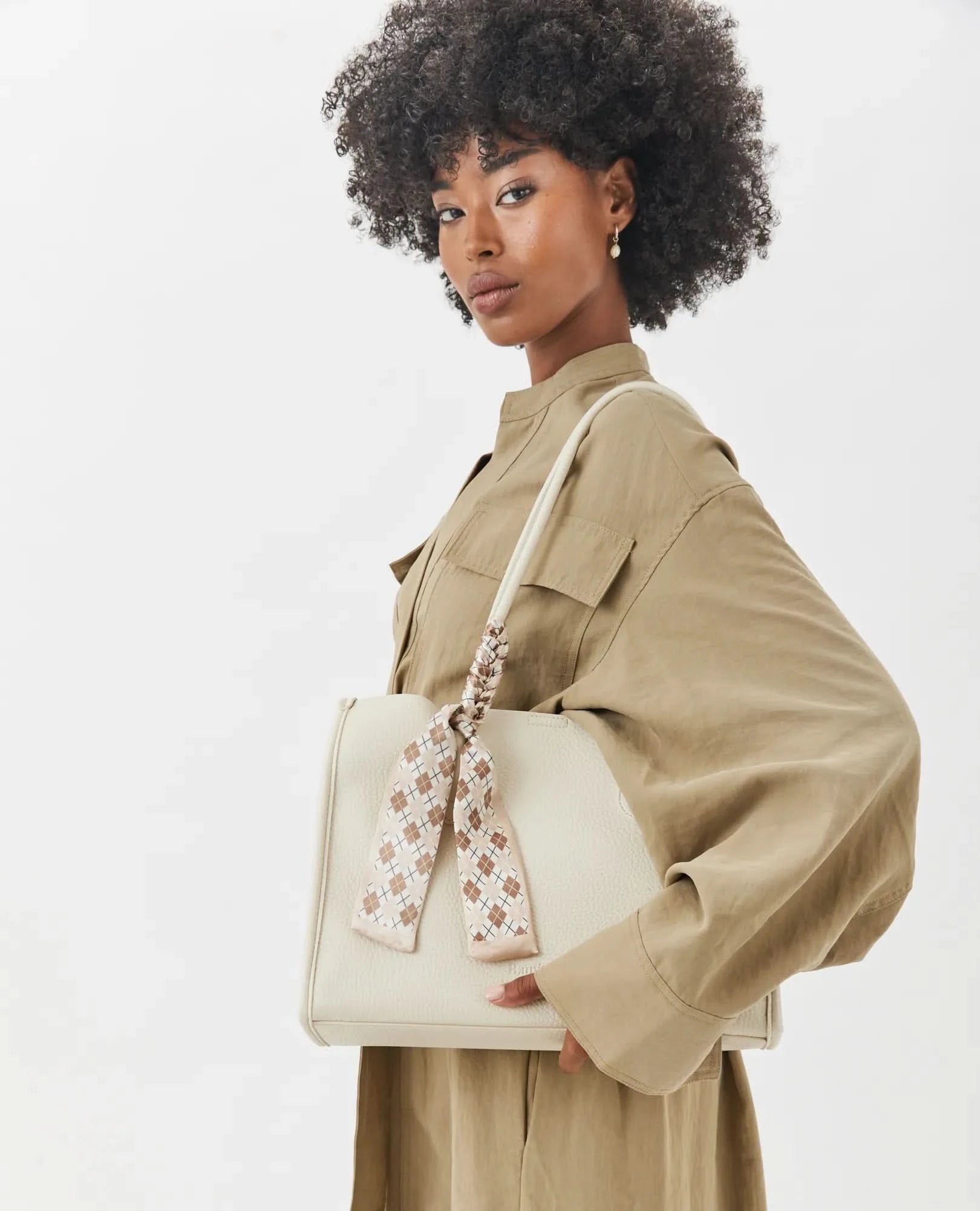 תיק צד עם מטפחת - דרור - B Unique