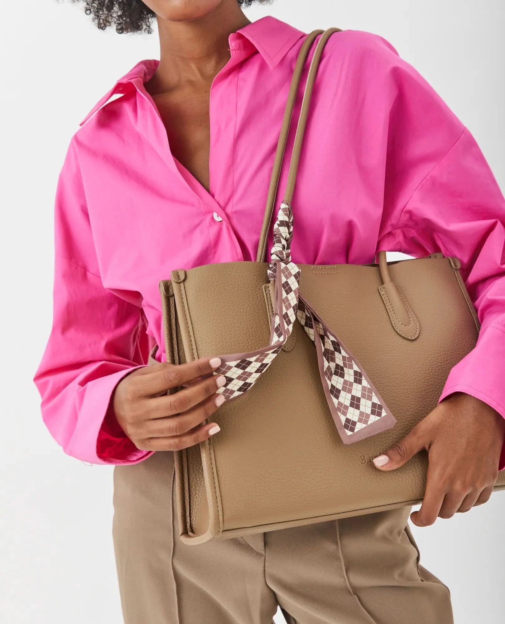 תיק צד עם מטפחת - דרור - B Unique