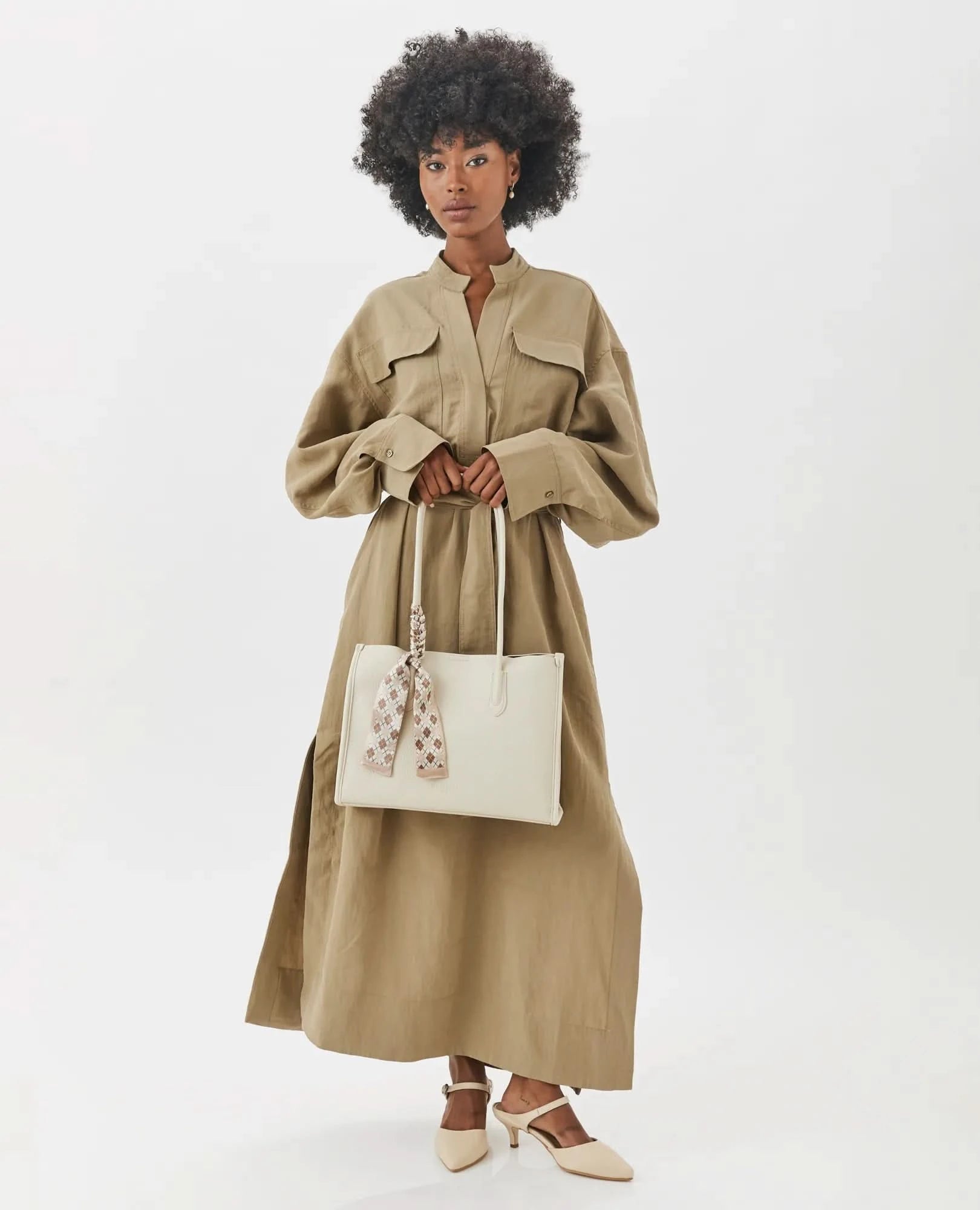 תיק צד עם מטפחת - דרור - B Unique