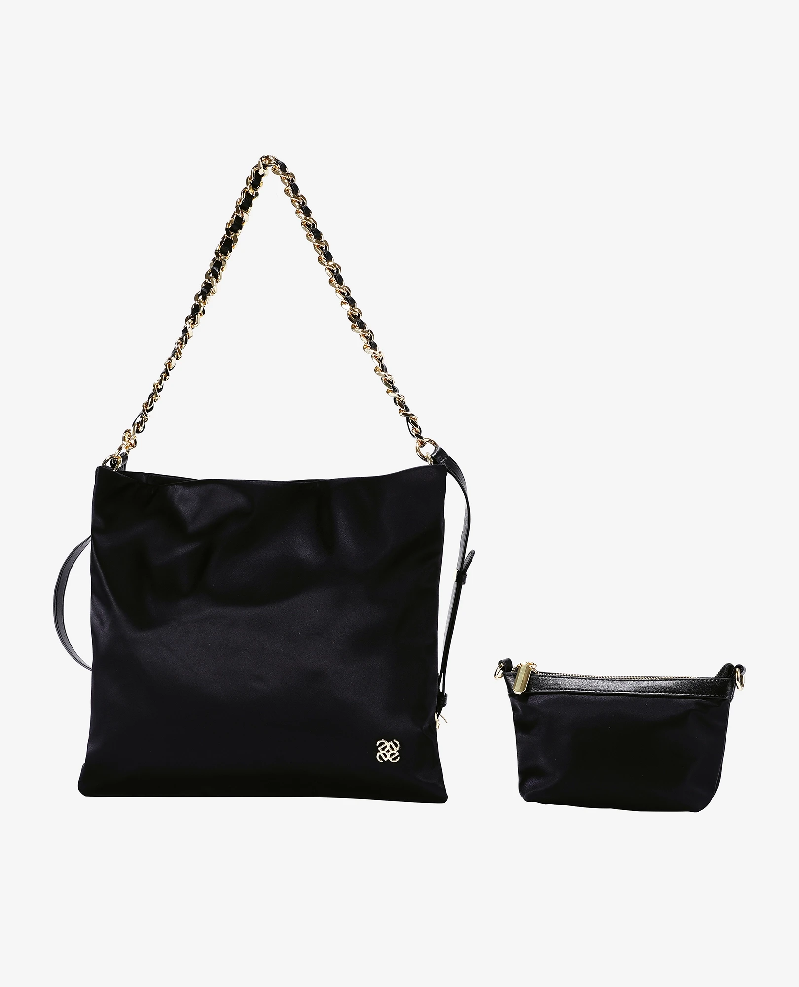 תיק צד ניילון עם שרשרת