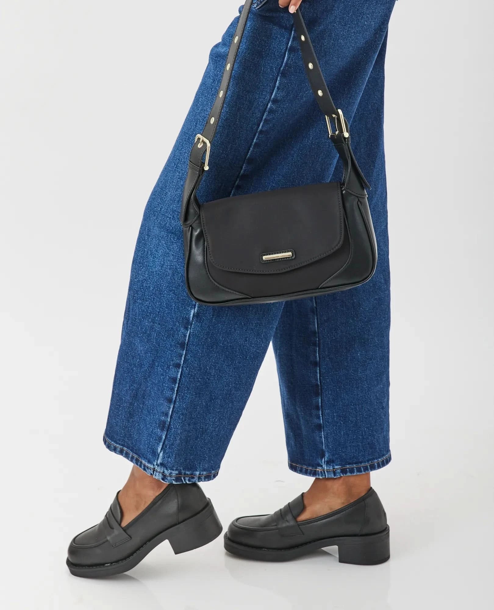 תיק ערב משולב ניילון