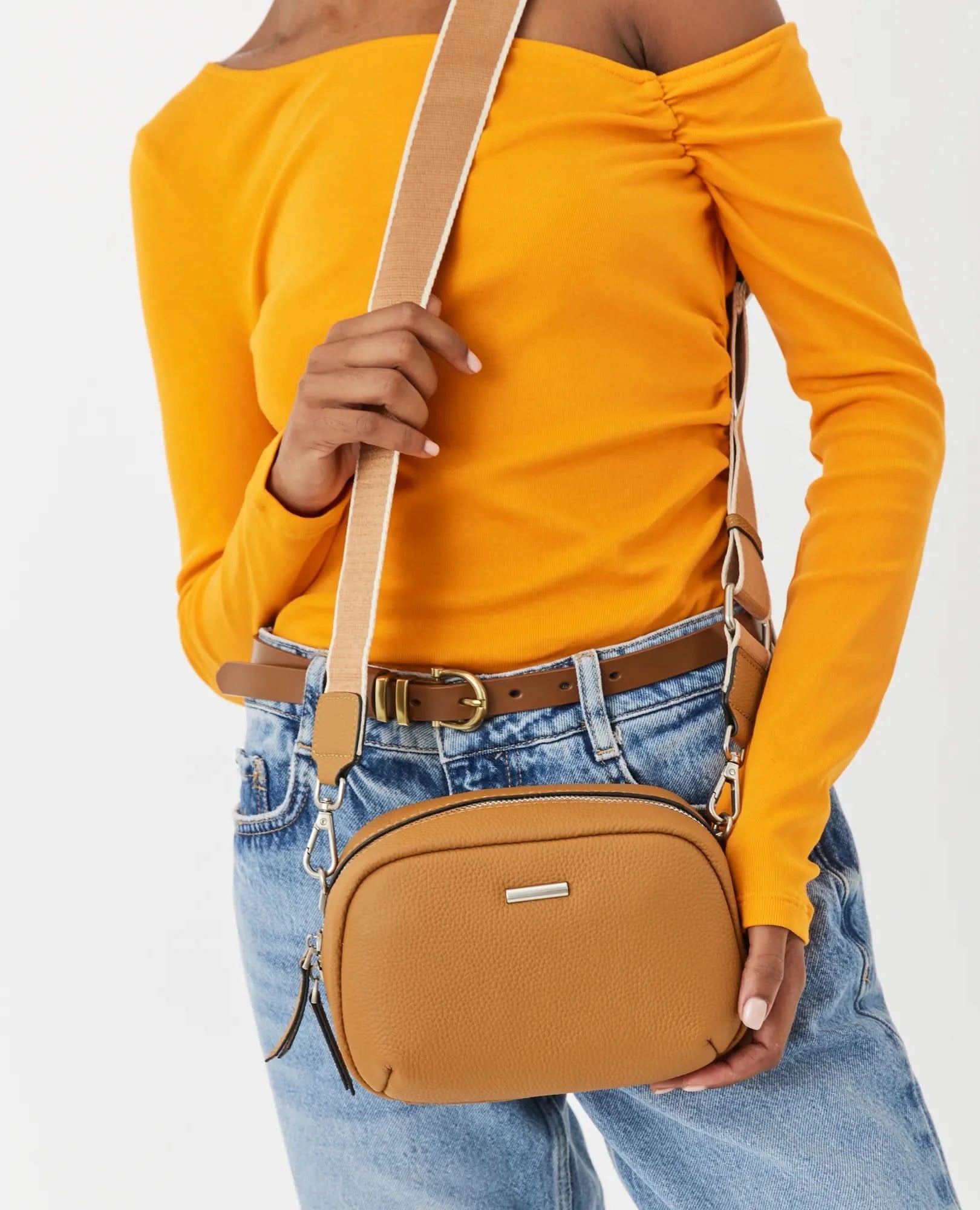 תיק צד עור פרקטי