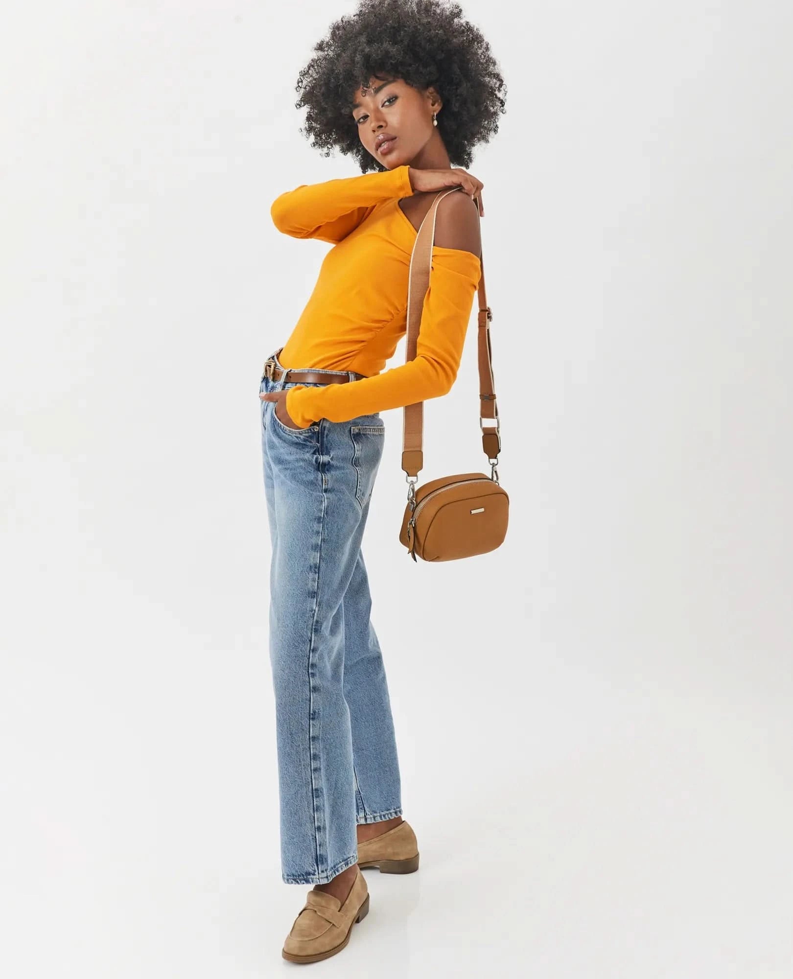 תיק צד עור פרקטי