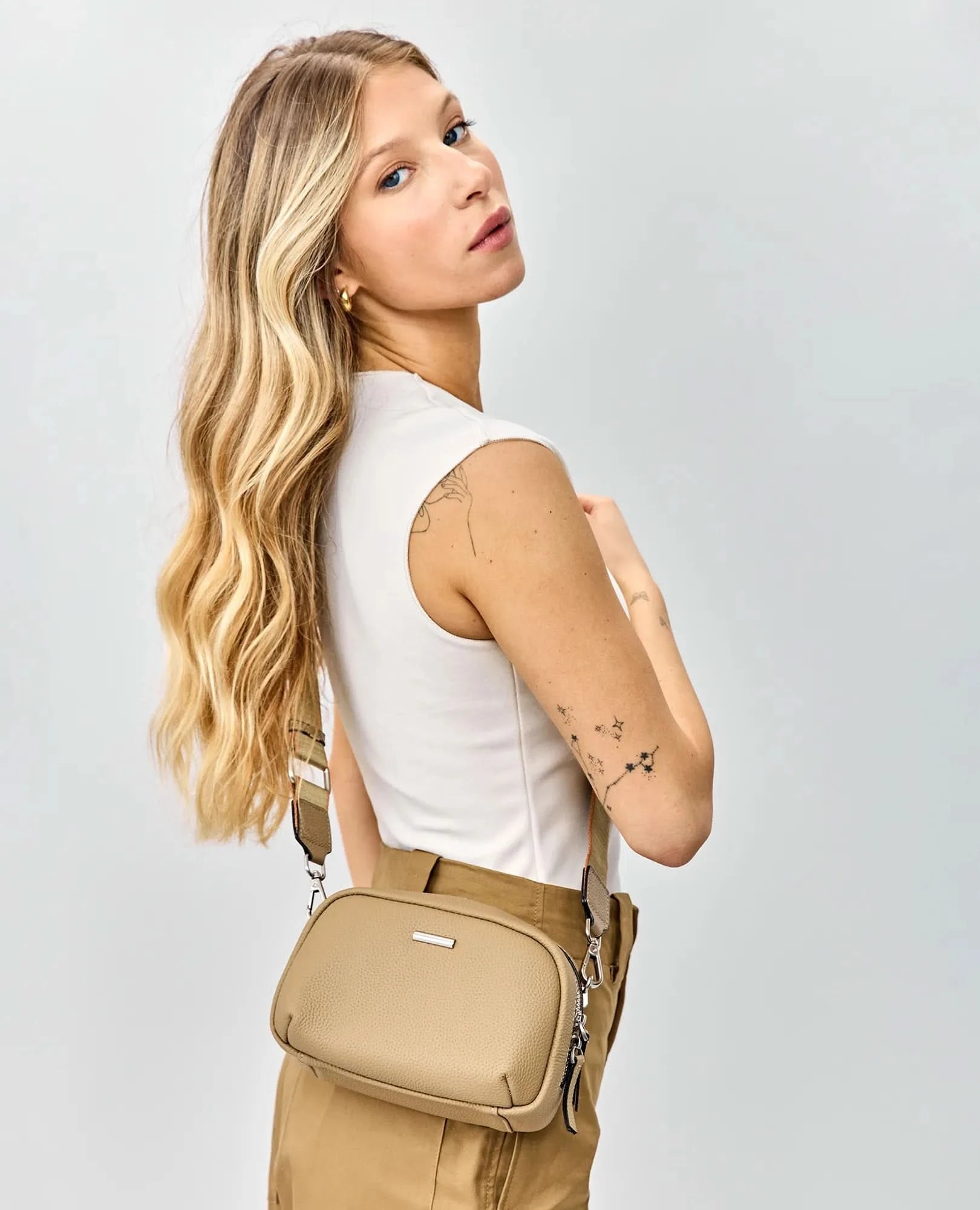 תיק צד מעור - ירדן - B Unique