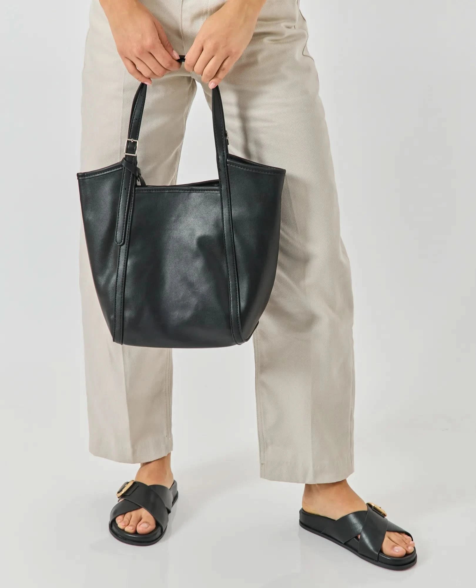 תיק צד קנבס - יולי - B Unique - תיקי צד