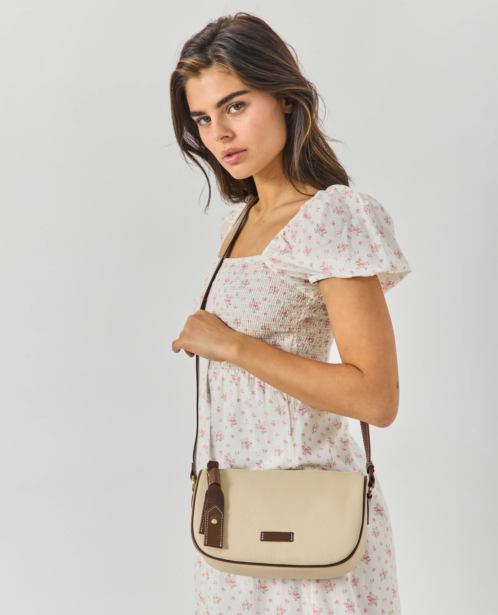 תיק צד עור- גל - B Unique - תיק צד