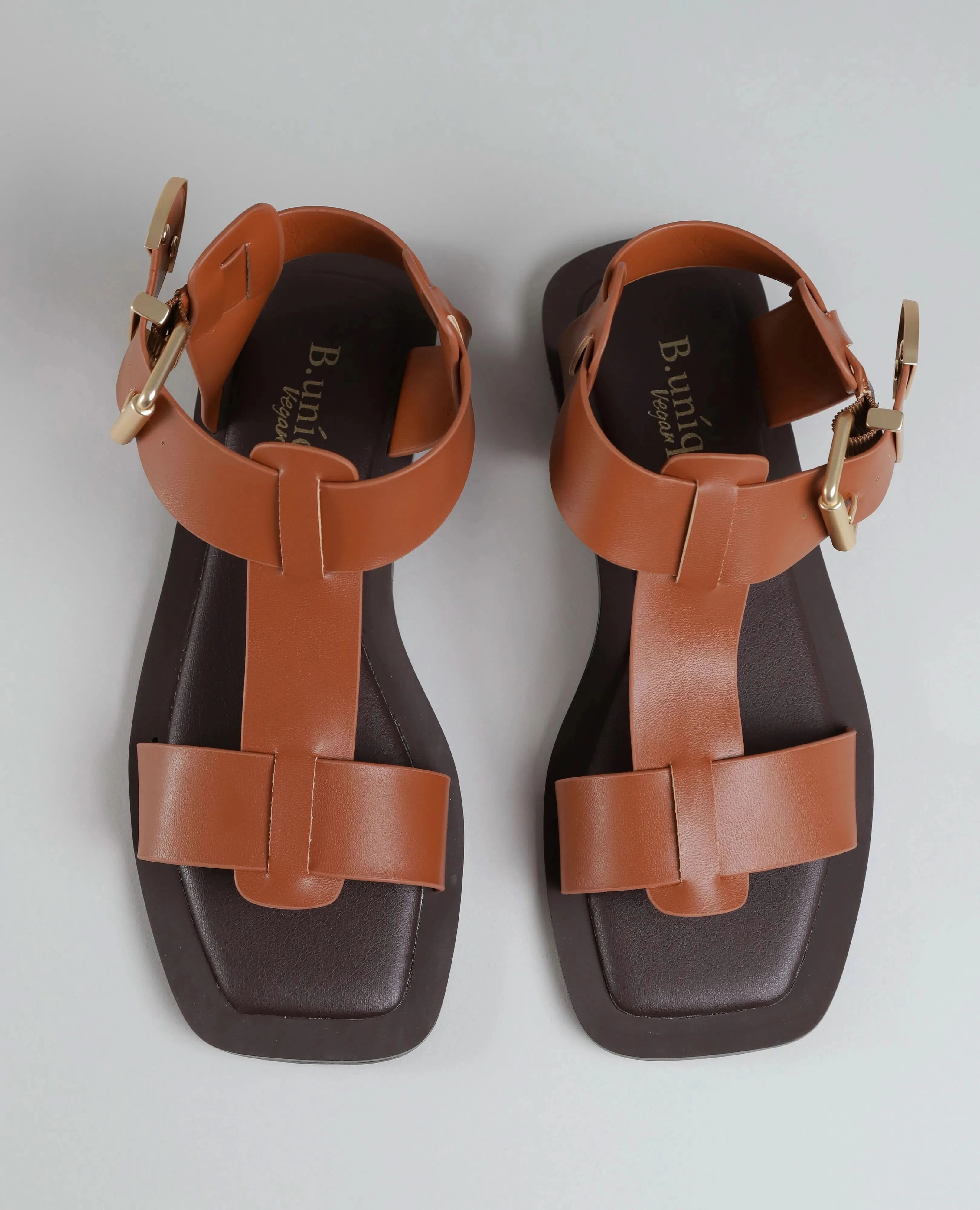 סנדלים שטוחים - טיילור - B Unique - סנדלים