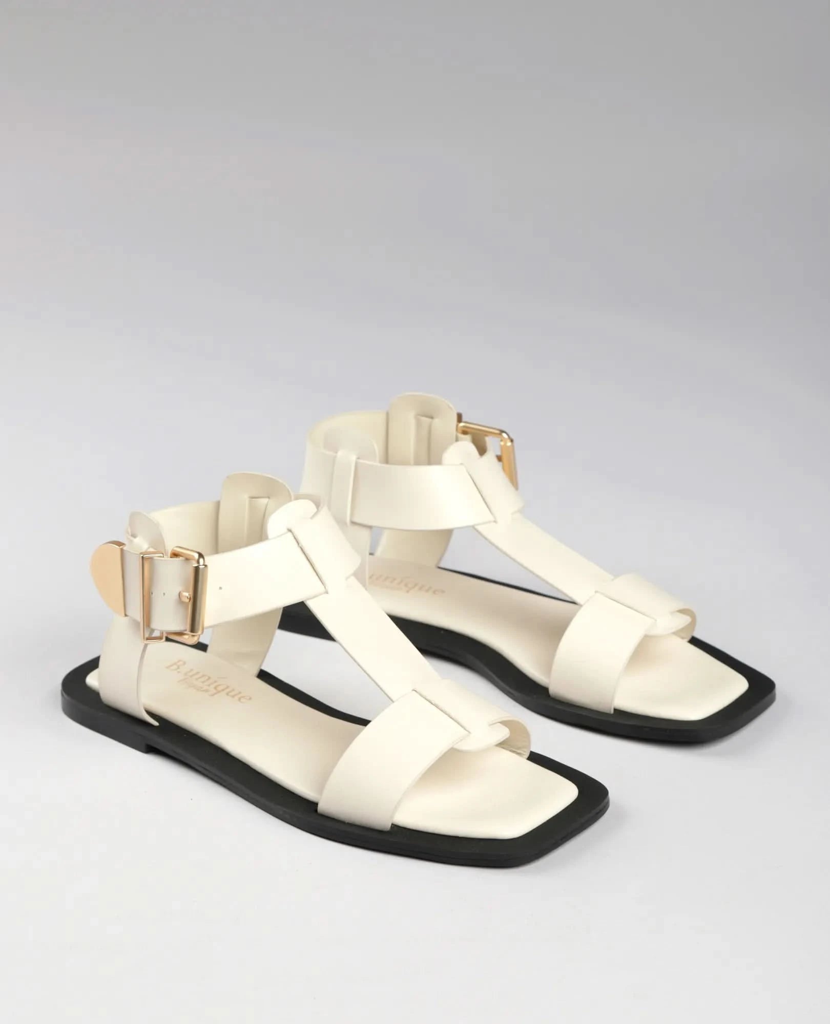 סנדלים שטוחים - טיילור - B Unique - סנדלים