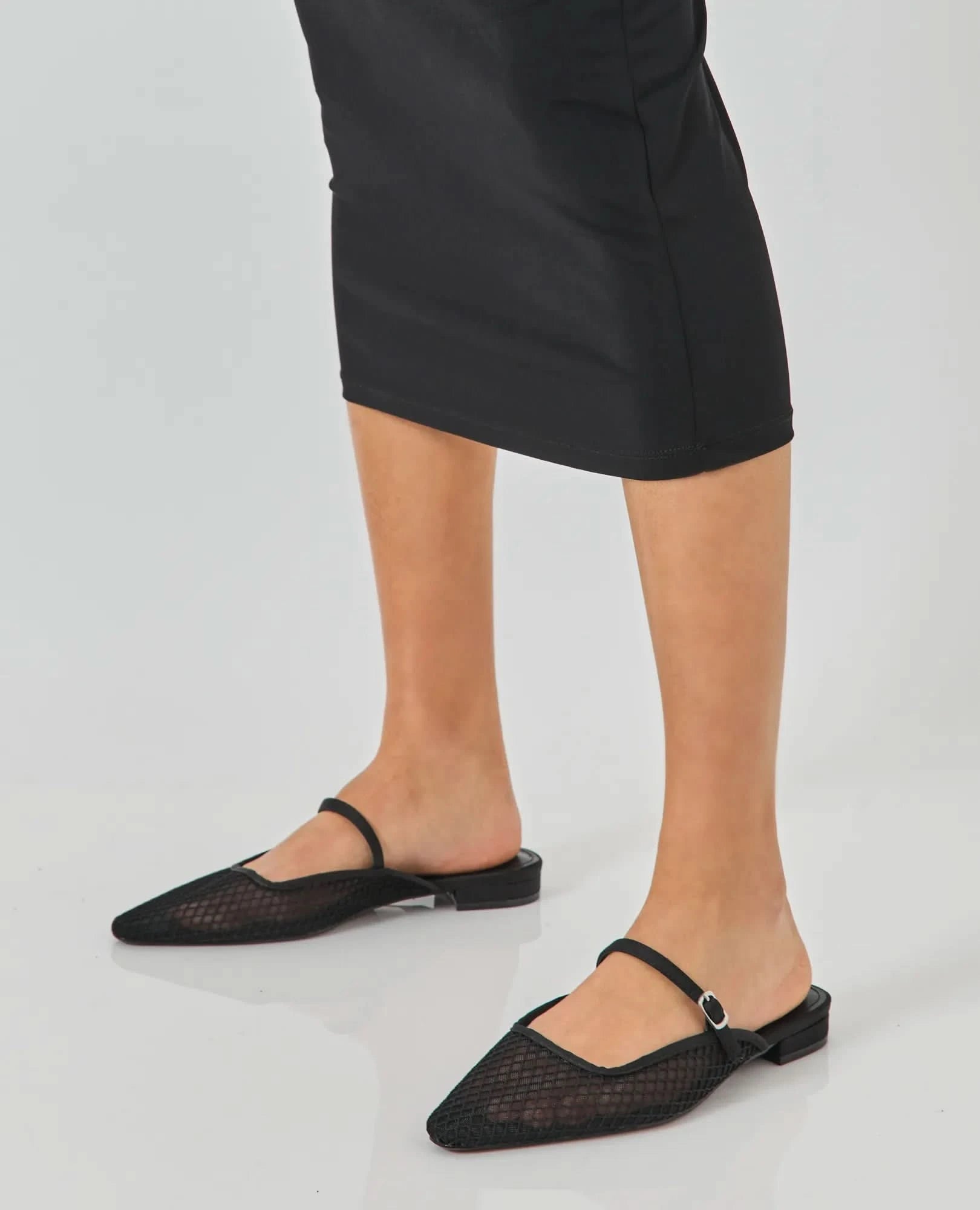 כפכפי רשת שטוחים - עדן - B Unique - כפכפים