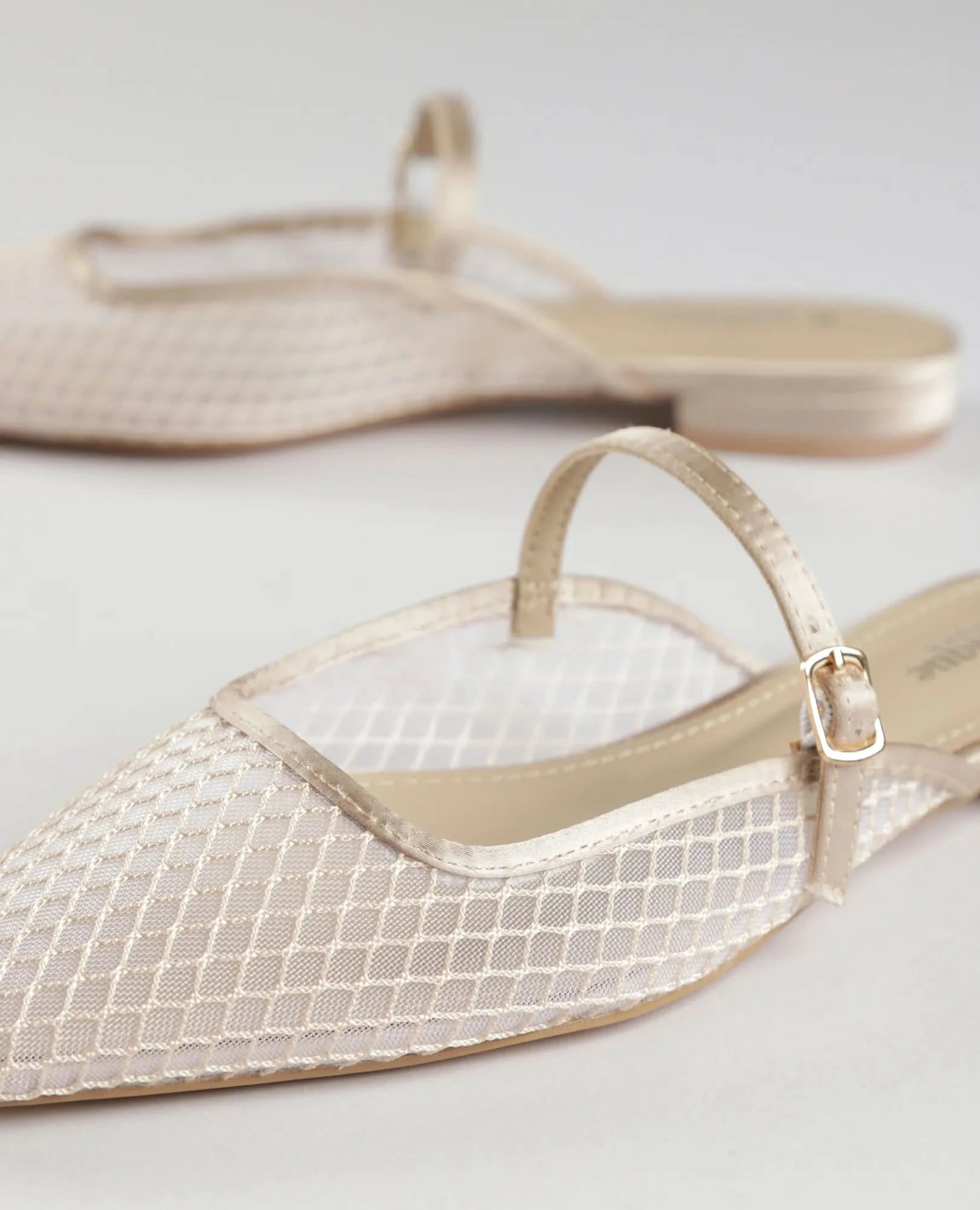 כפכפי רשת שטוחים - עדן - B Unique