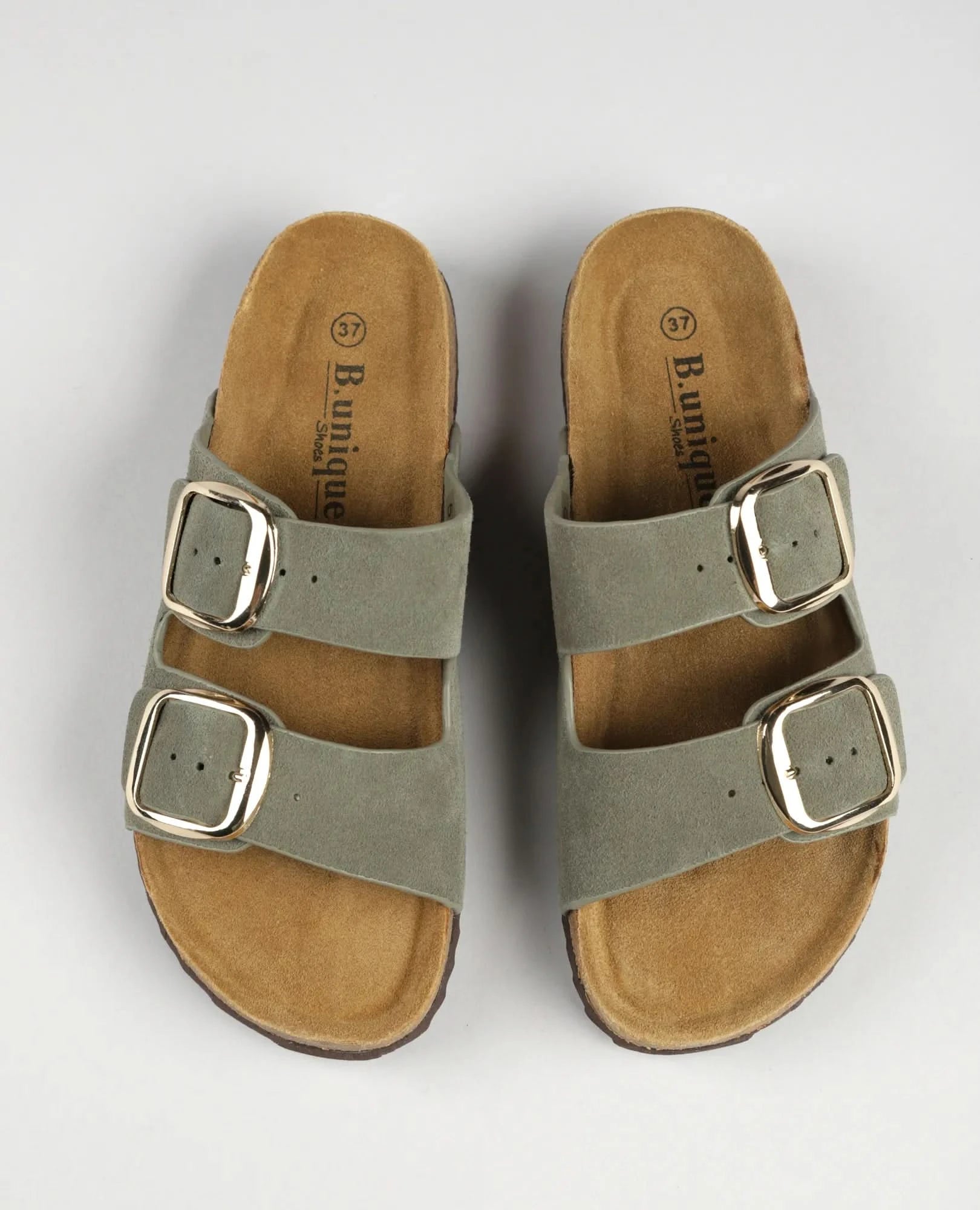 כפכפי עור - לינור - B Unique - כפכפים