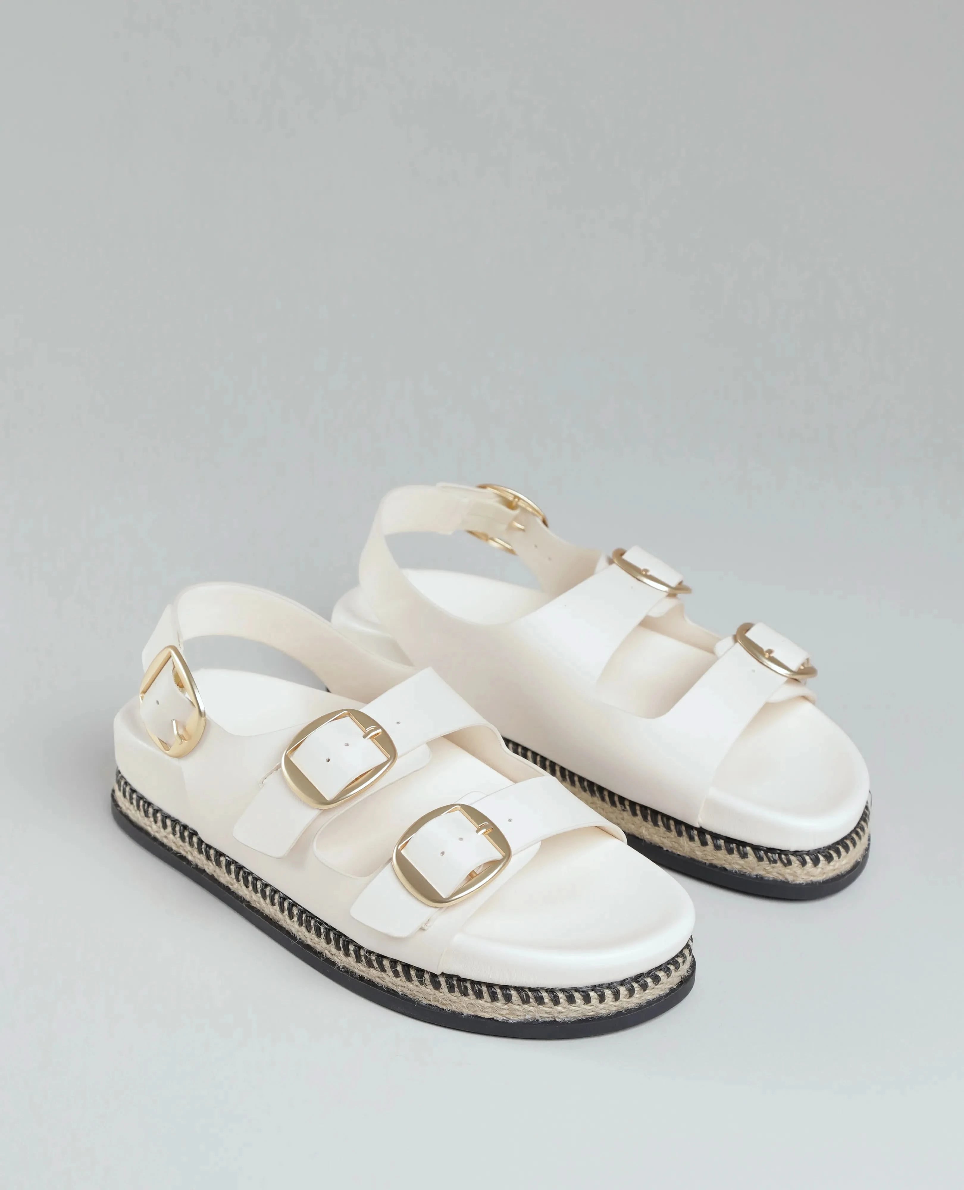 סנדלי פלטפורמה - קורל - B Unique - סנדלים