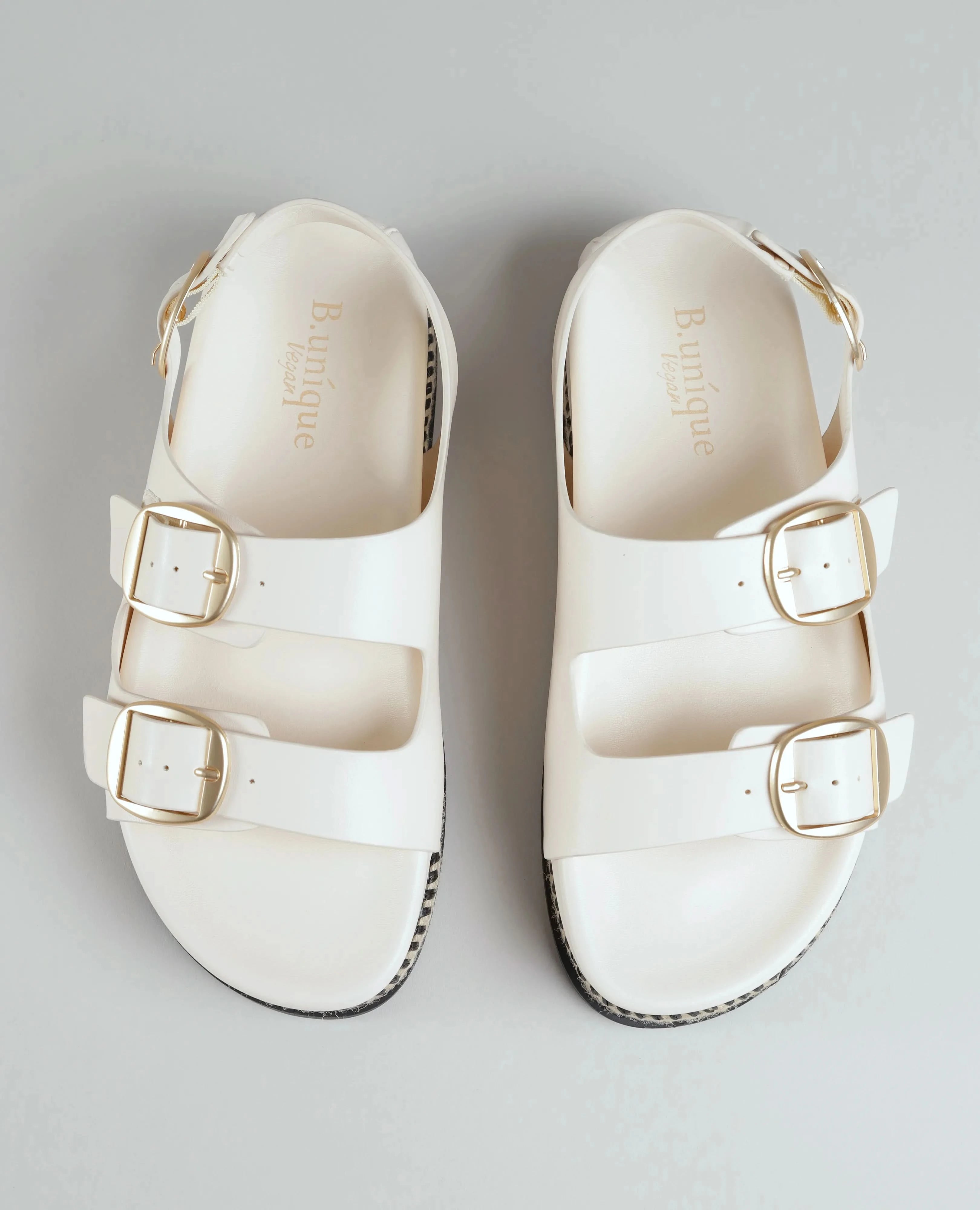 סנדלי פלטפורמה - קורל - B Unique - סנדלים