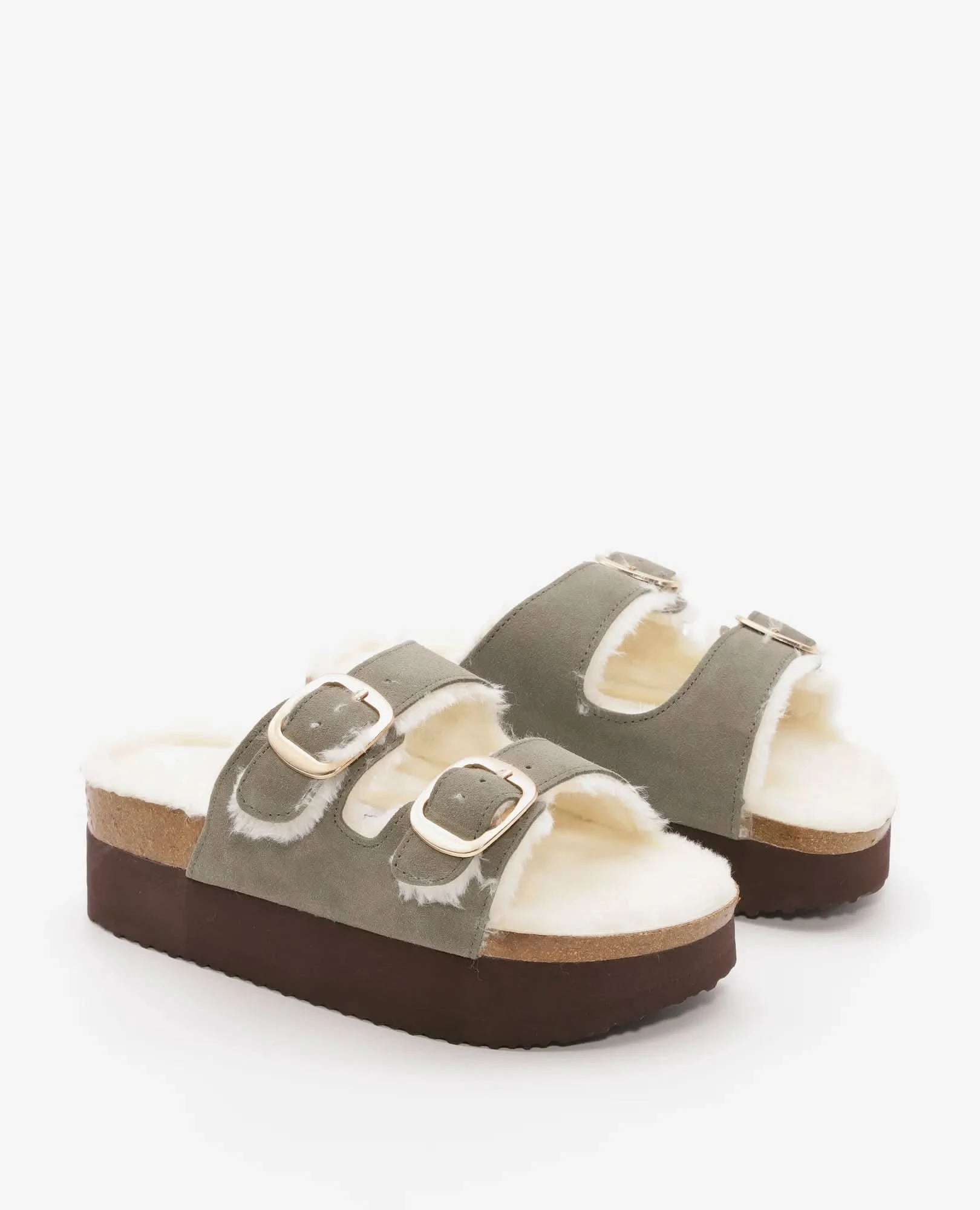 כפכפי עור פרוותיים - בשמת - B Unique