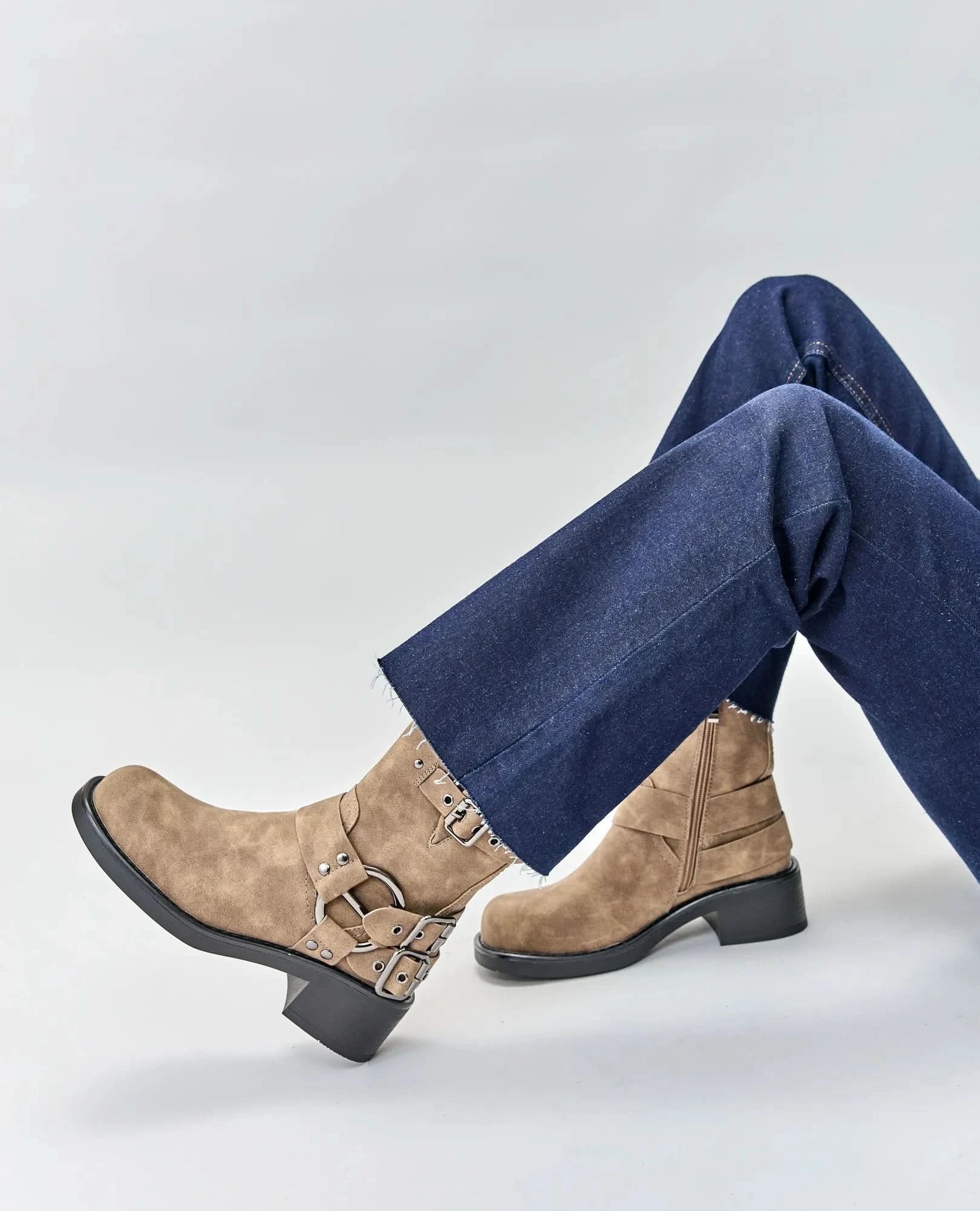 מגפוני בייקר - קלואי - B Unique