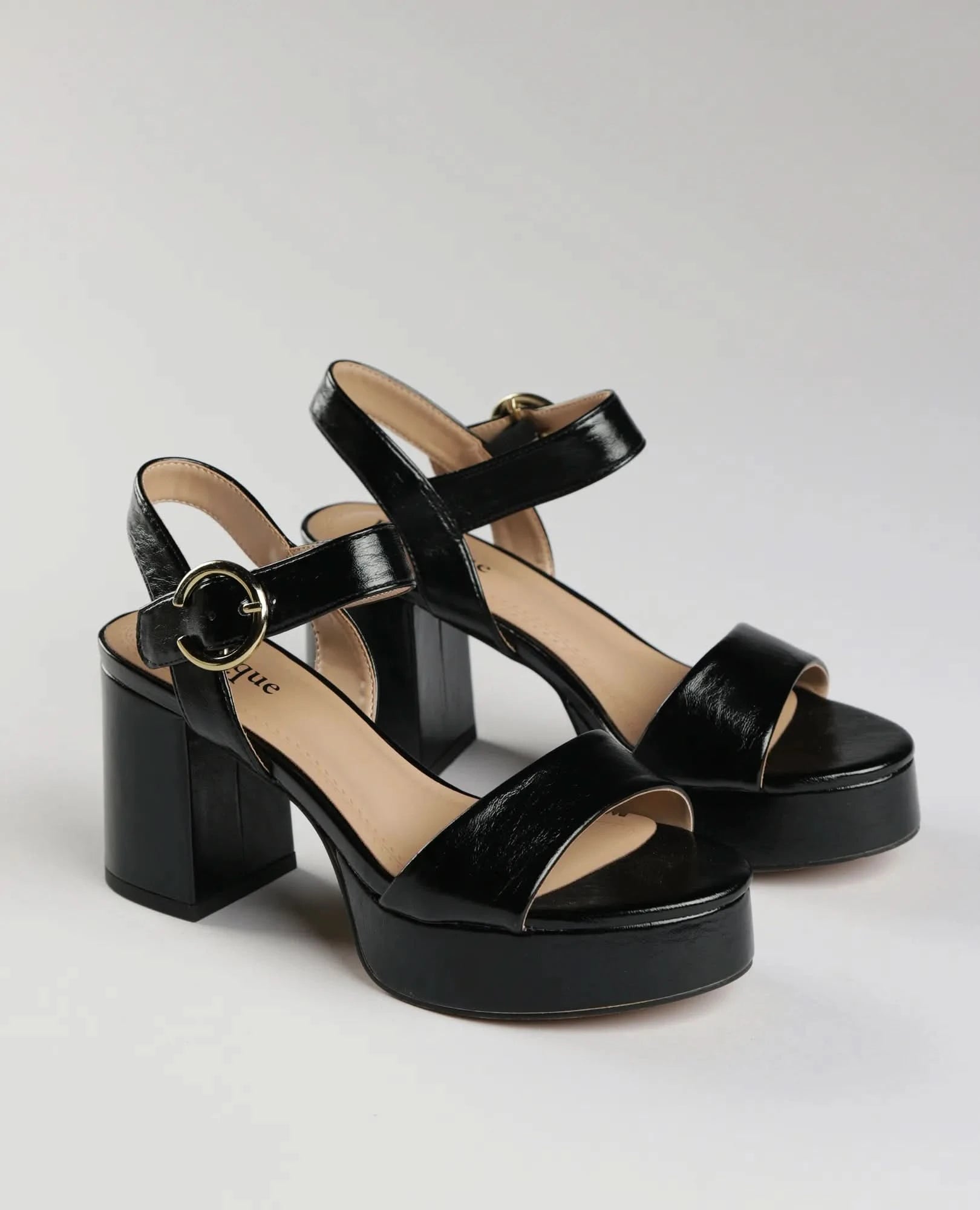 סנדלי פלטפורמה - בר - B Unique