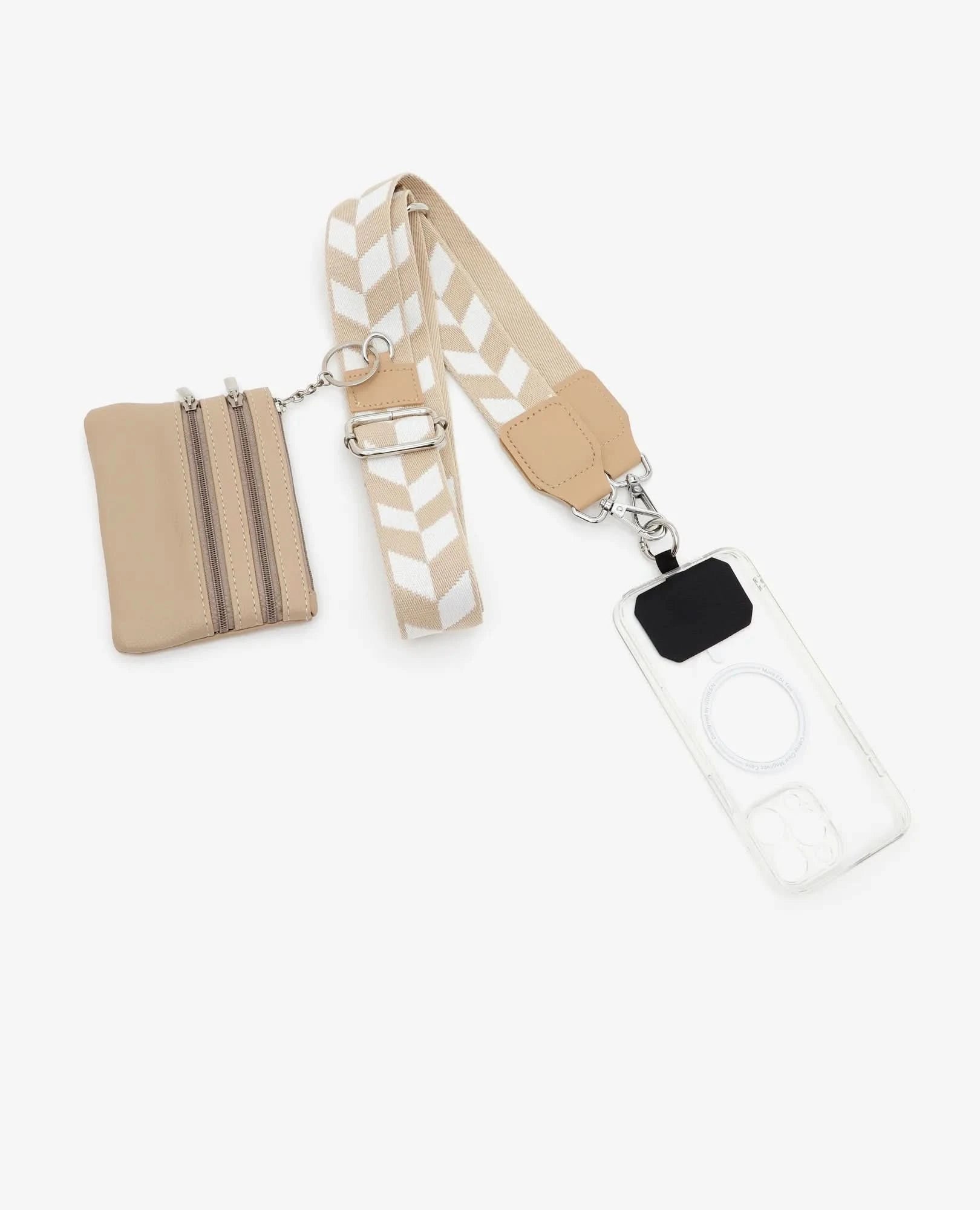 רצועה לנייד עם ארנקון - B Unique - רצועה לנייד