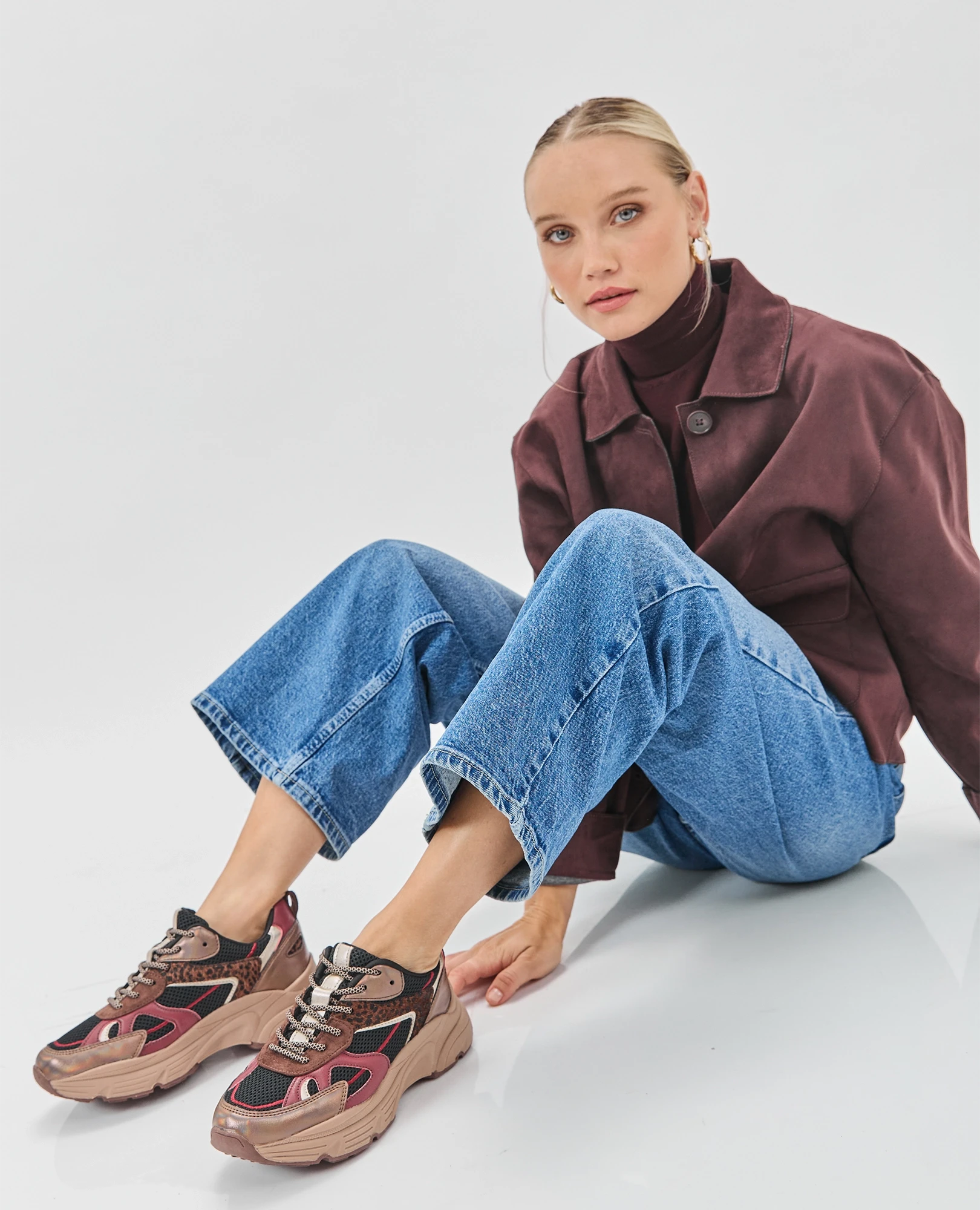 סניקרס מוגבהות - חן - B Unique - סניקרס