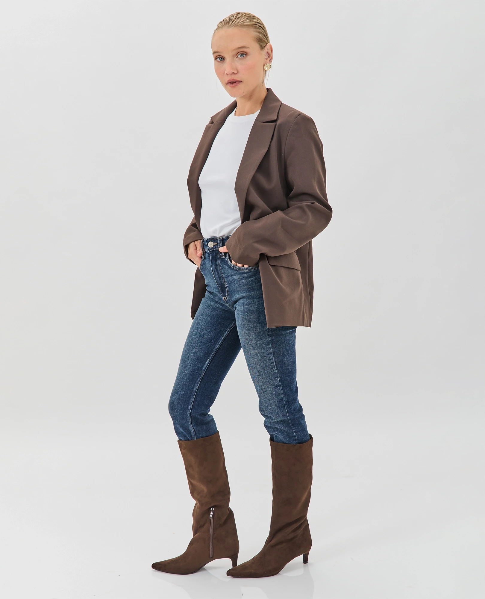 מגפי עקב - לוטם - B Unique - מגפיים