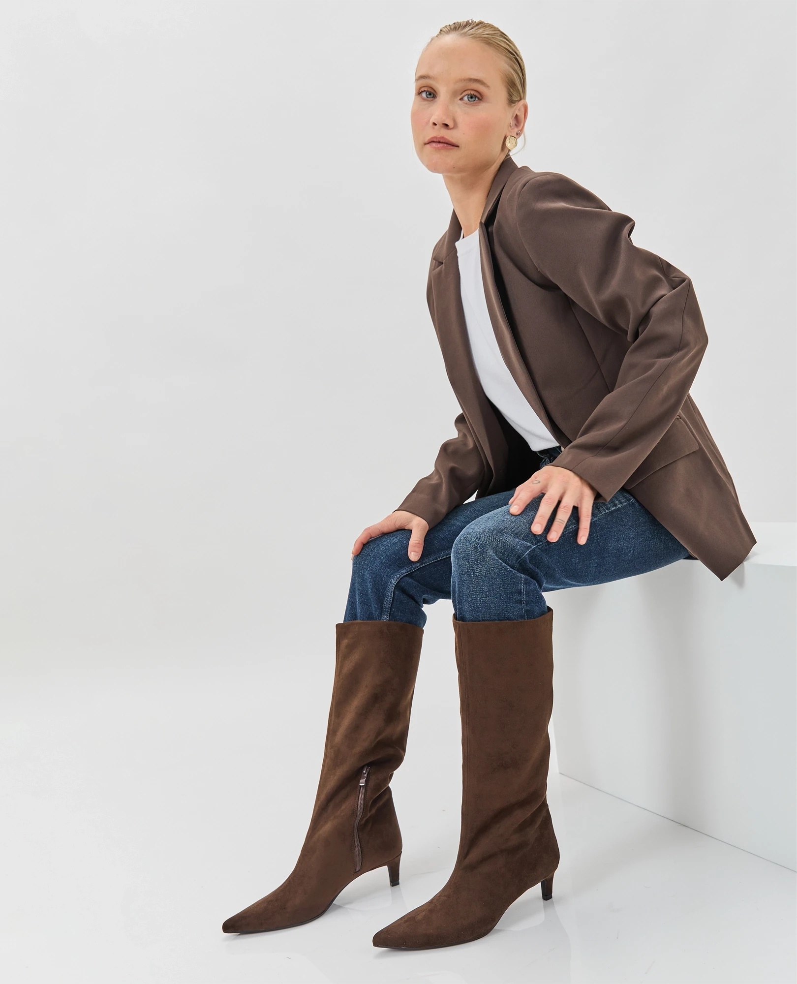 מגפי עקב - לוטם - B Unique - מגפיים