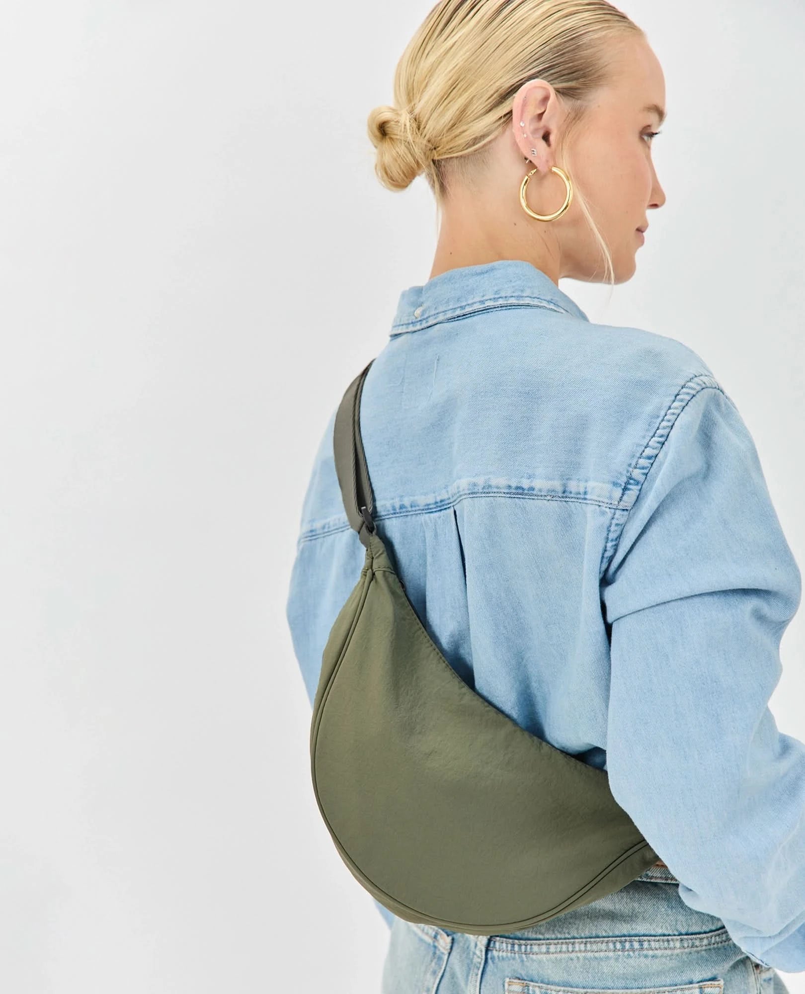 פאוץ' ניילון- טורינו - B Unique - פאוץ דמוי עור