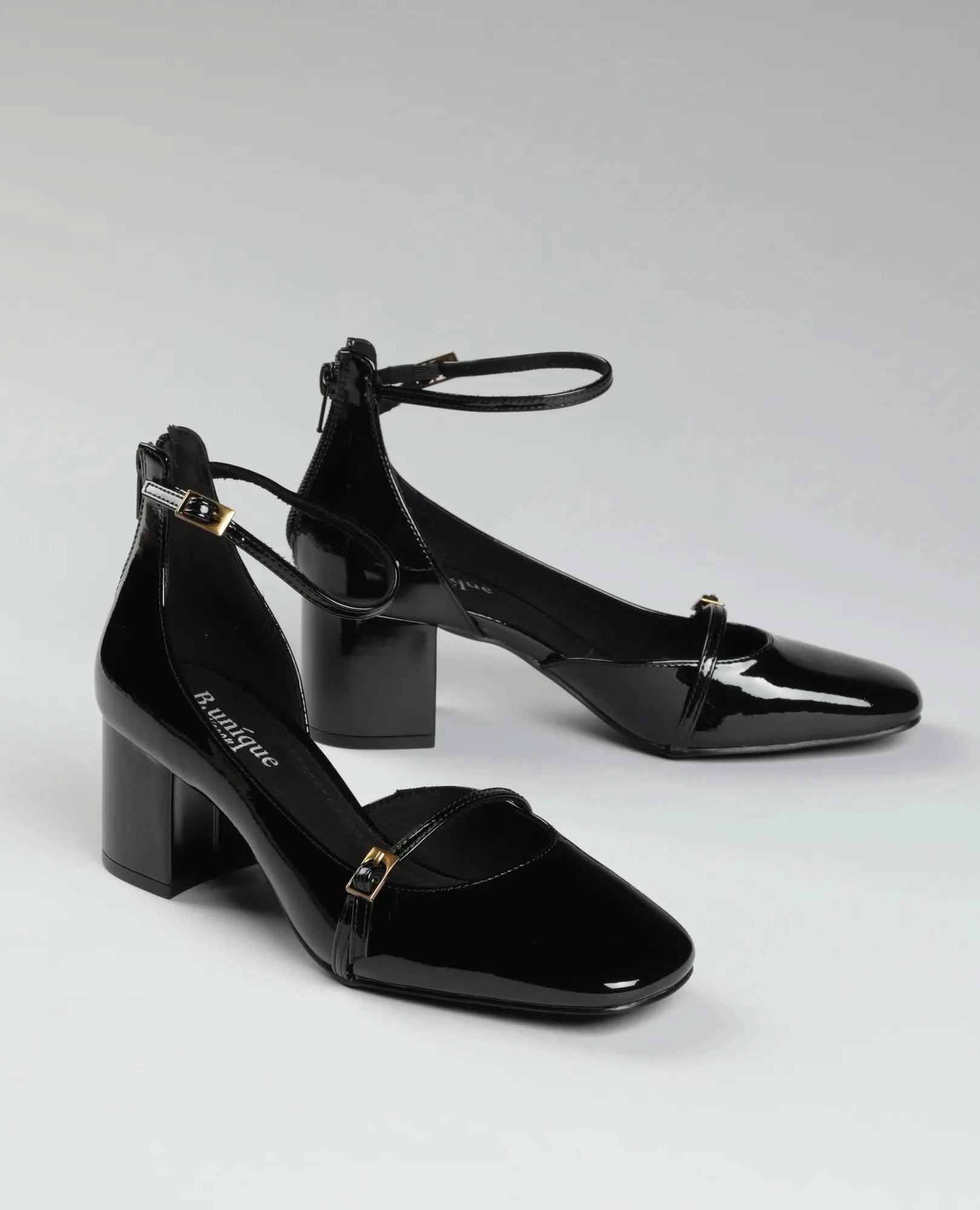 נעלי עקב - שי - B Unique - נעלי עקב