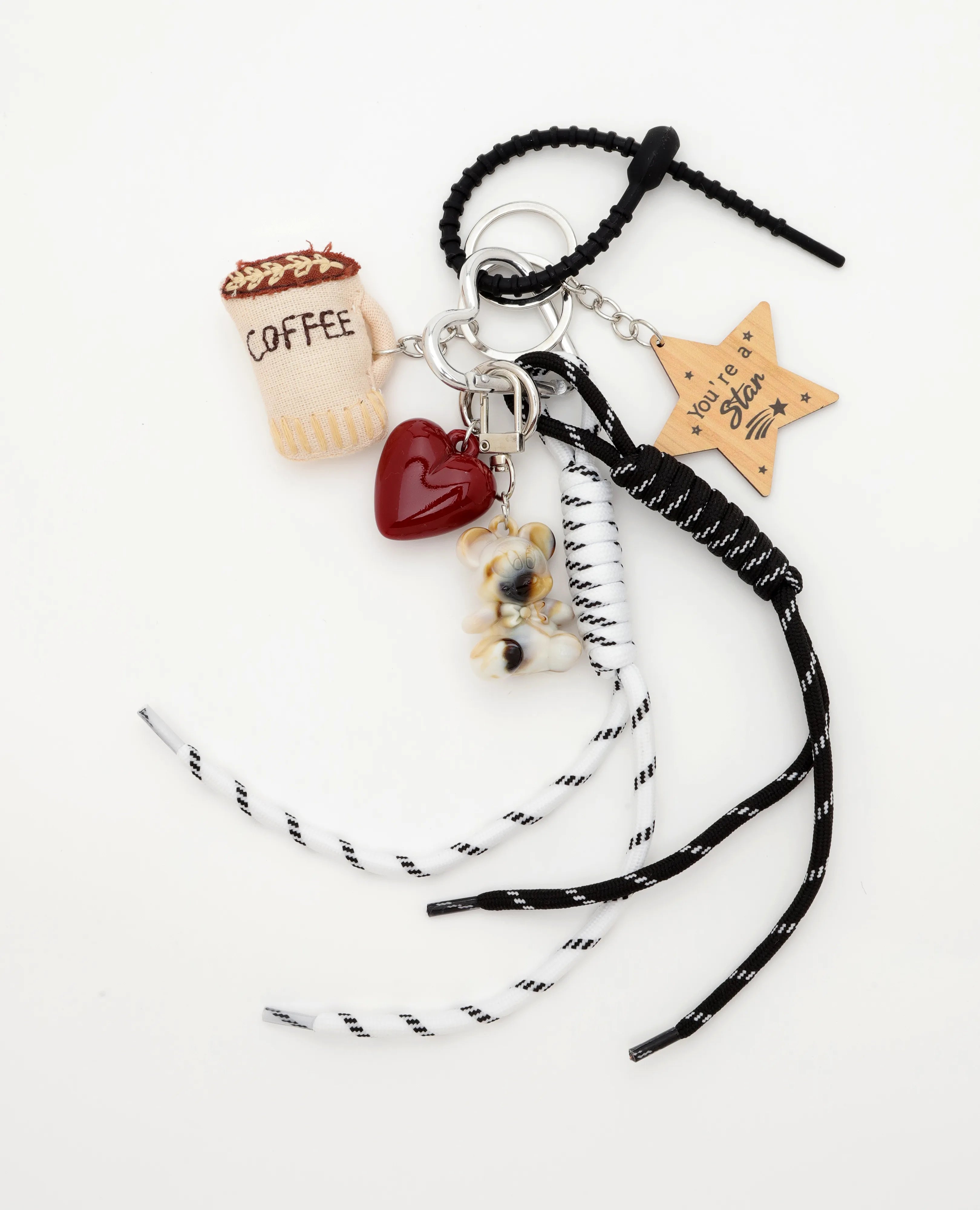 צ'ארם לתיק קפה - B Unique - אקססוריז